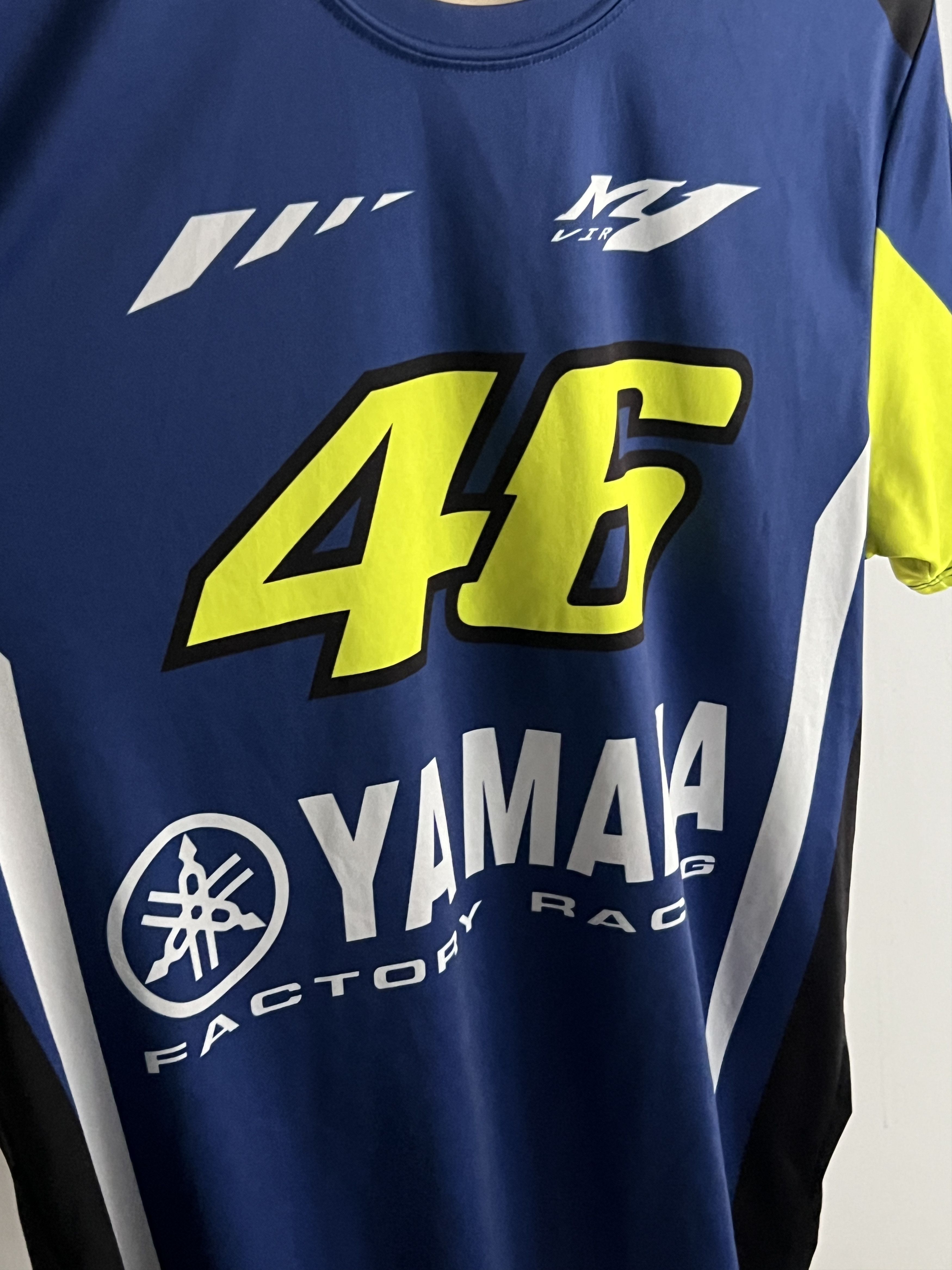 Japanese Brand × Yamaha Yamaha Vale 46 Y2k Racing Japanese Streetwear Style t-shirt Size US L / EU 52-54 / 3 - 4 Thumbnail