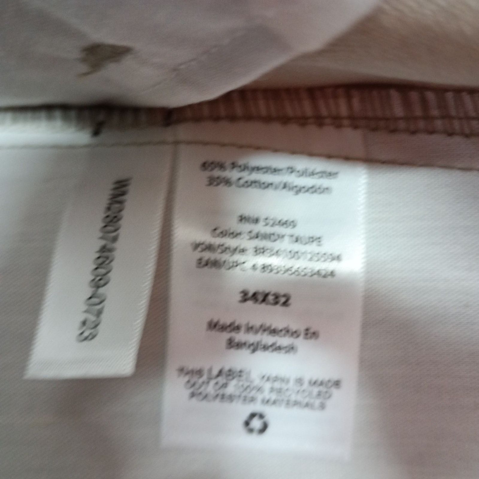 Other Brahma Men's Work Tough Pants Size 34x32 Sandy Taupe Relaxed Size US 34 / EU 50 - 6 Thumbnail