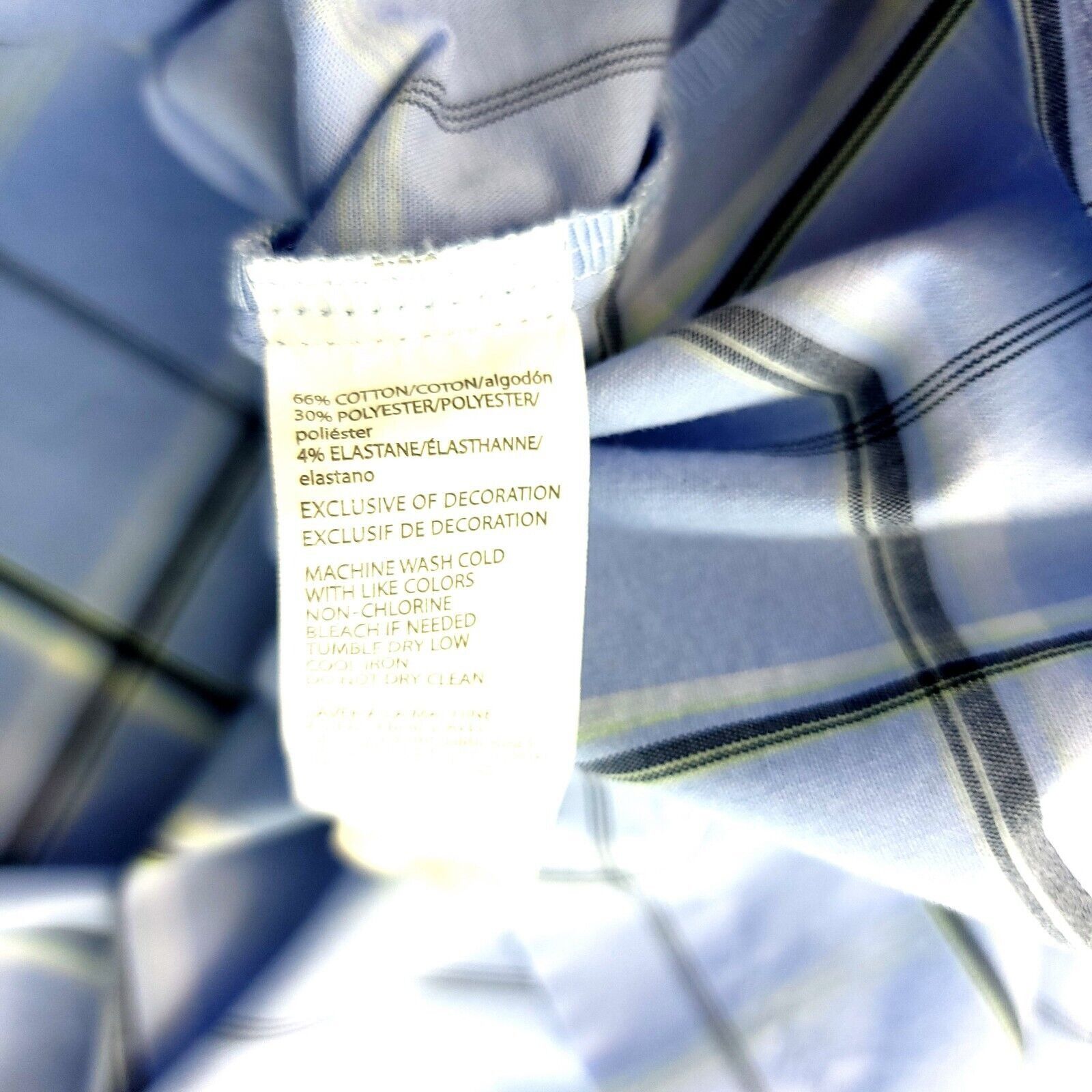 Designer Jack Nicklaus XL Blue Green Windowpane Pocket Front Button D Size US XL / EU 56 / 4 - 9 Thumbnail