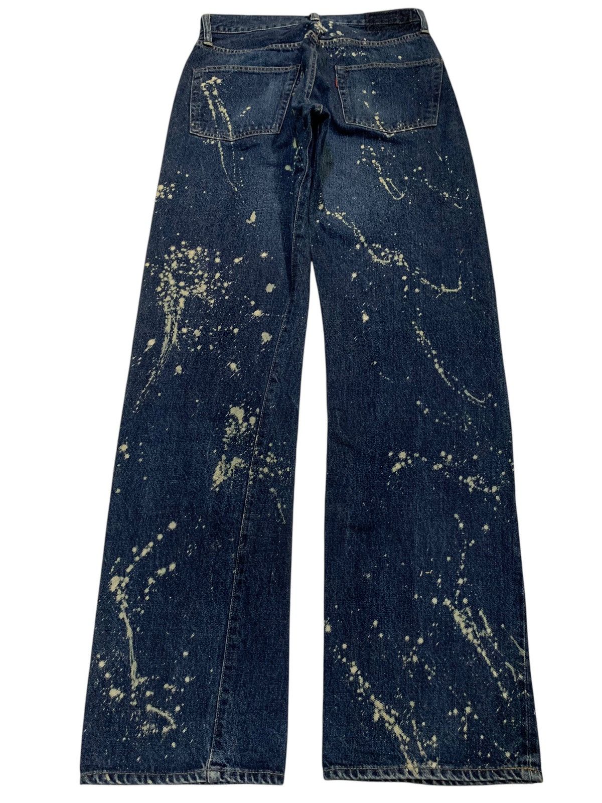 Kapital JOHNBULL BUTTON FLY SELVEDGE DISTRESSED DENIM Size US 28 / EU 44 - 4 Thumbnail