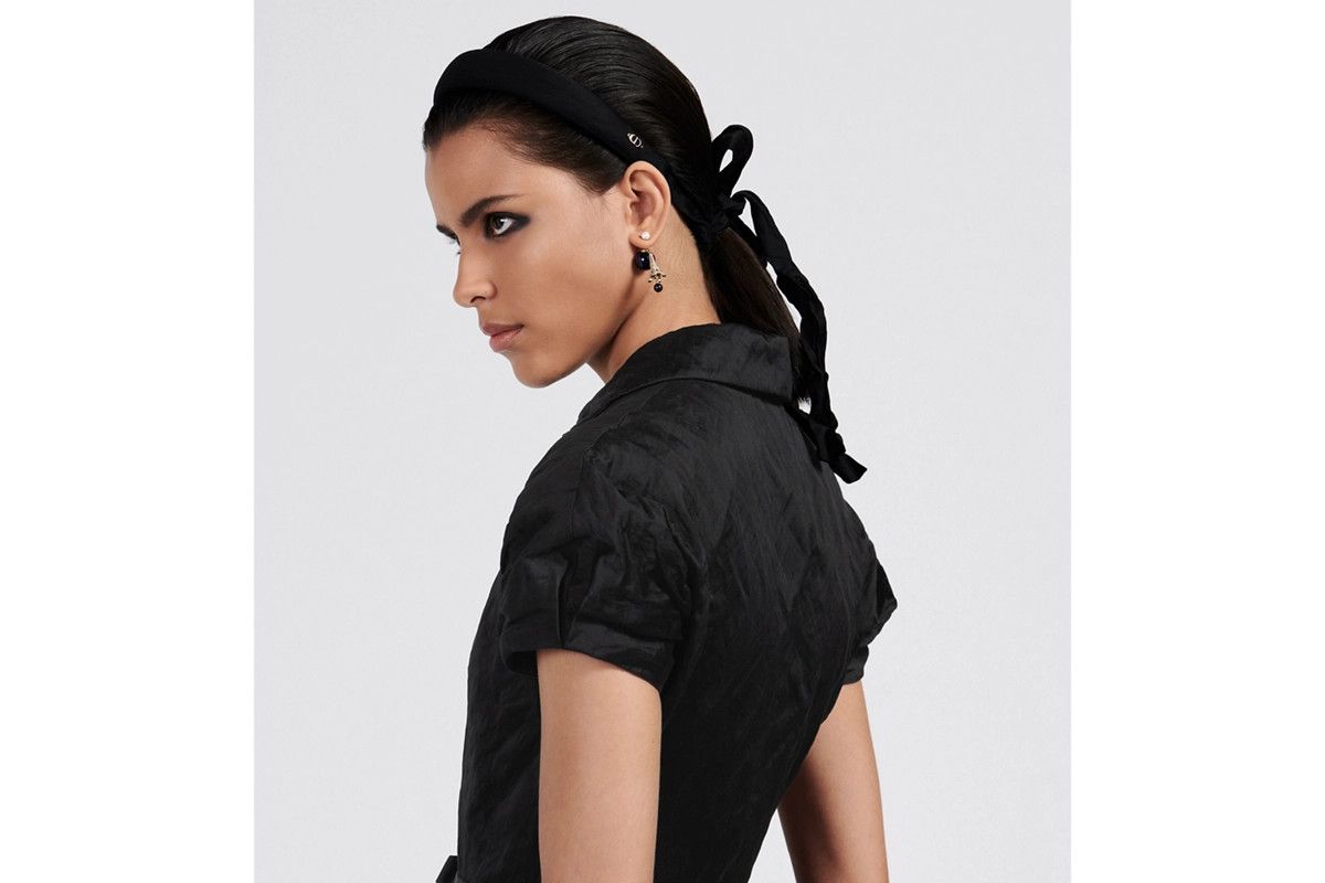 Dior o1bcso1str0226 Size:OS/Songe Headband in Black Size ONE SIZE - 4 Thumbnail