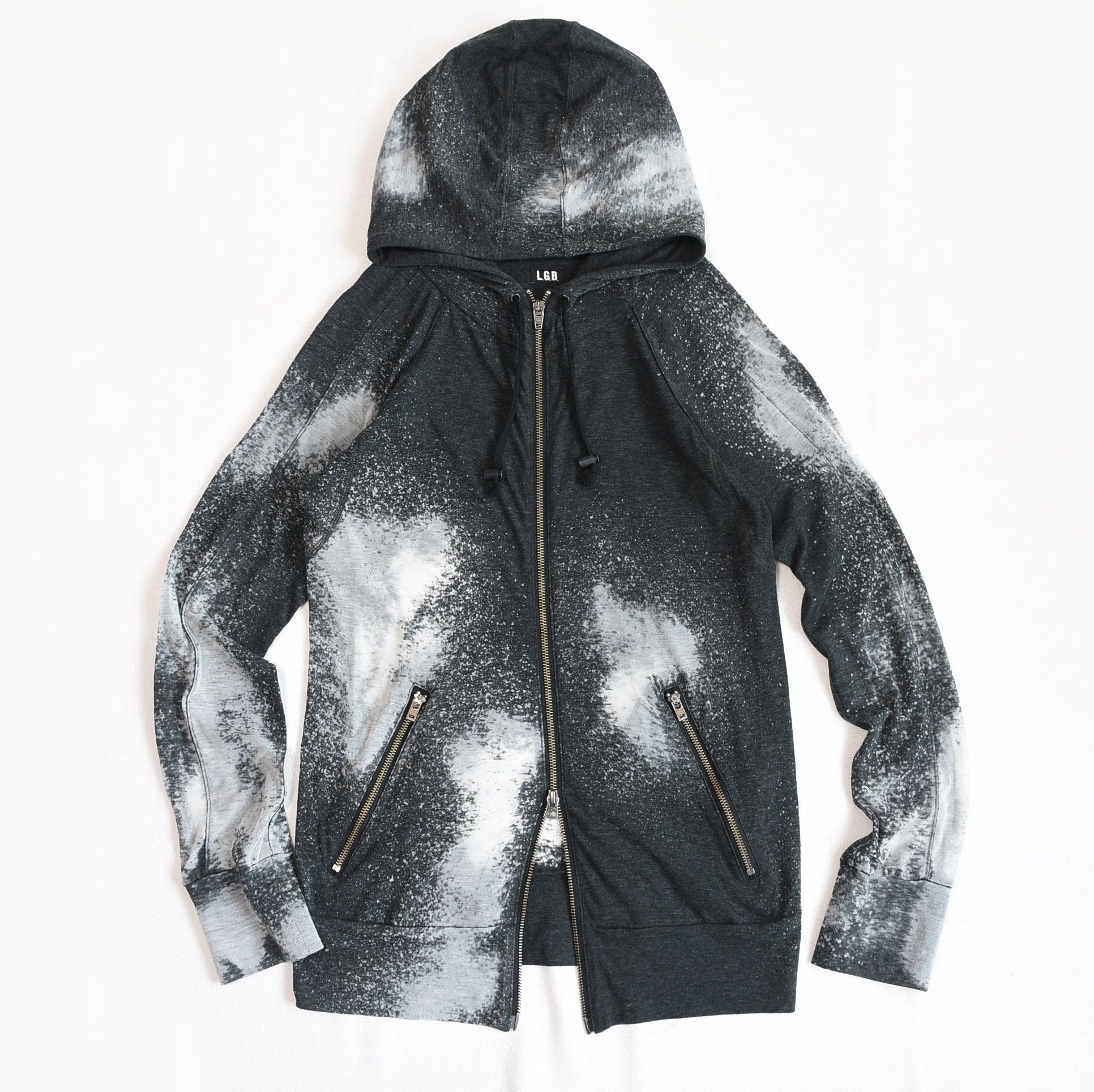 If Six Was Nine × KMRii × Le Grande Bleu (L.G.B.) Le Grande Bleu (L.G.B.) Gauze fabric zip hoodie Size US S / EU 44-46 / 1 - 3 Thumbnail