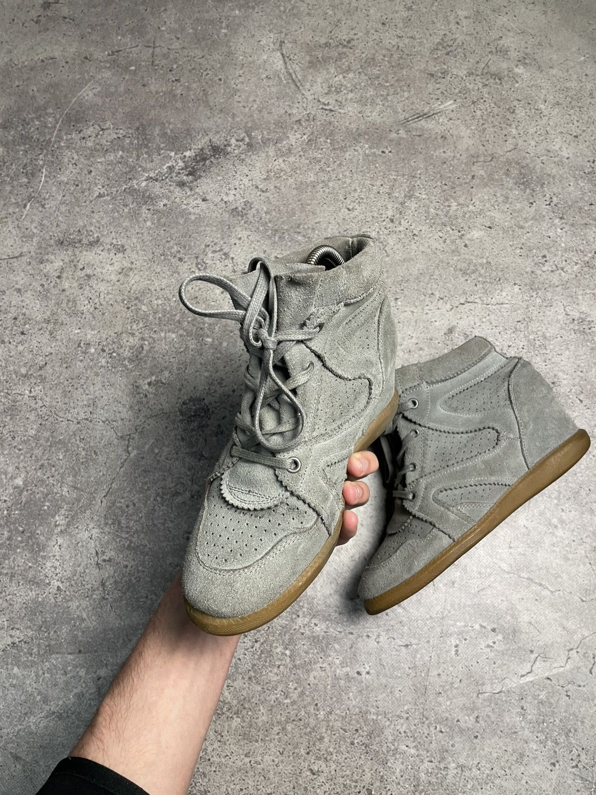 Vintage Y2K Isabel Marant Style Sneakers Opium Avant-Garde Size US 11 / IT 41 - 3 Thumbnail