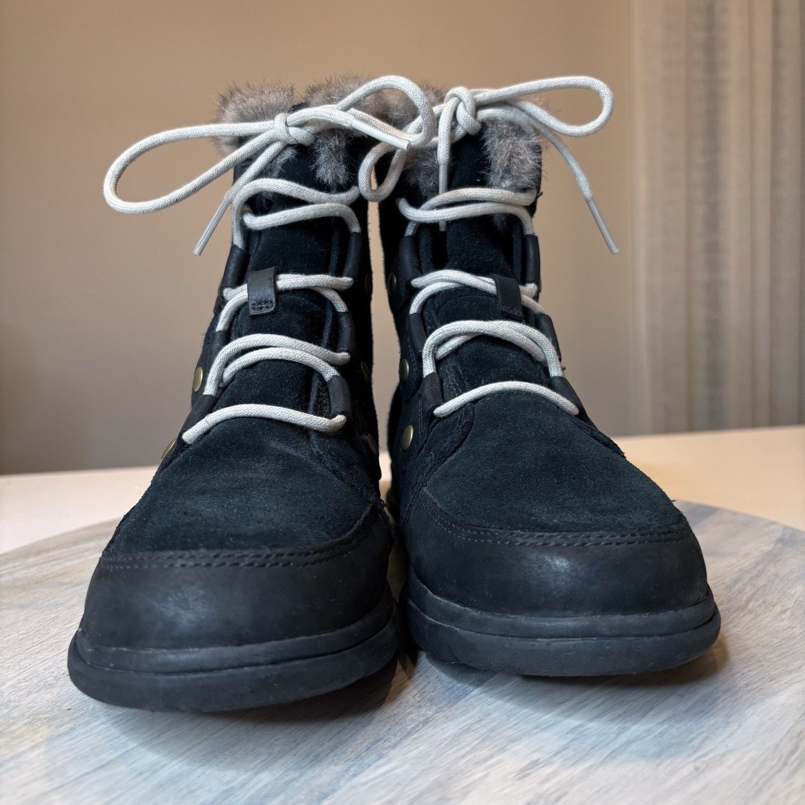 SOREL Sorel Explorer Next Joan Women's Black Suede Boots Size 8.5 Size US 8.5 / IT 38.5 - 4 Thumbnail