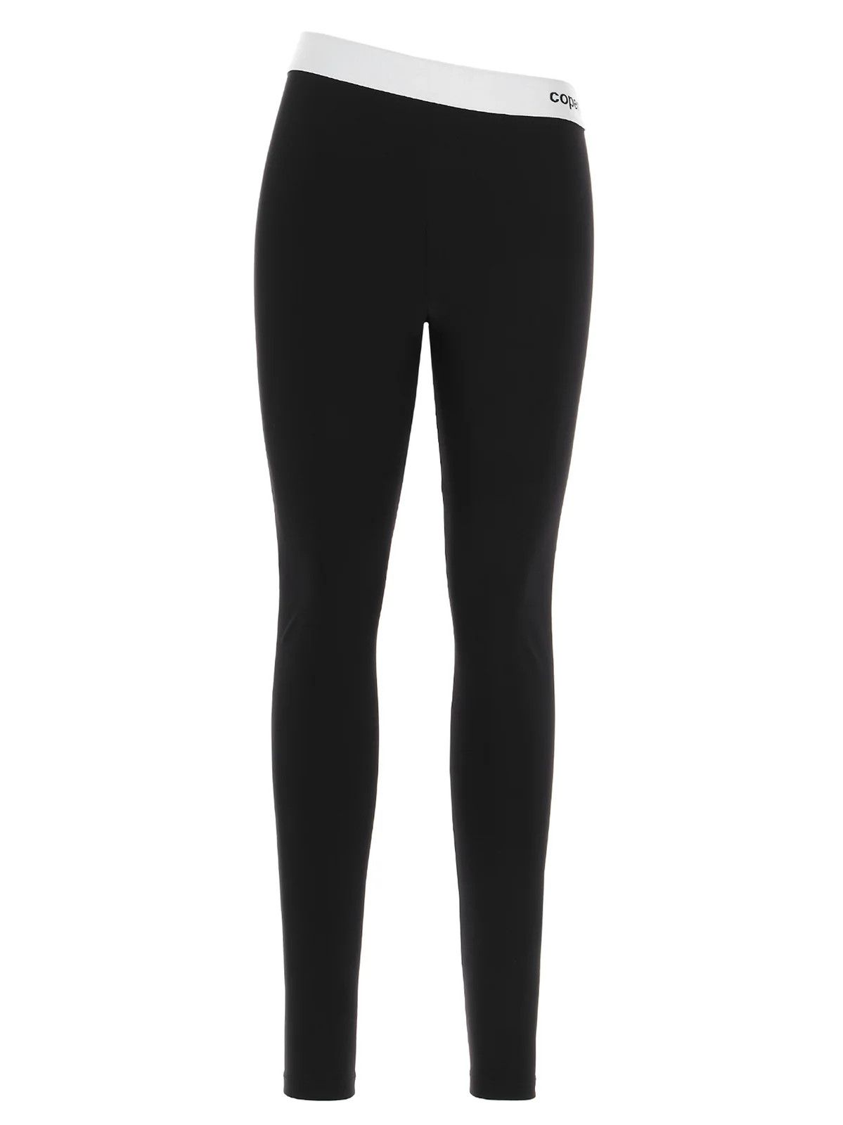 Coperni o1mle0524 Logo Band Leggings in Black Size 24" / US 00 / IT 34 - 2 Thumbnail