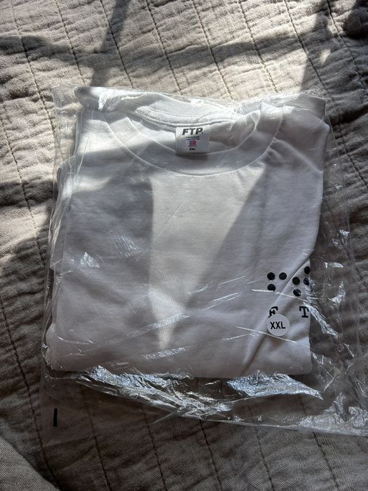 Fuct FTP BRAILLE WHITE TEE | Grailed