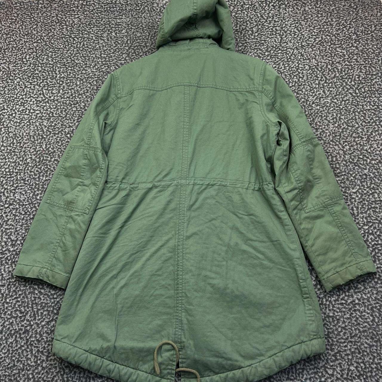 Gap Gap Military Jacket Women Green Sherpa Lining Full Zip M Size M / US 6-8 / IT 42-44 - 2 Thumbnail