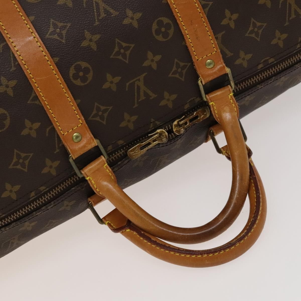 Louis Vuitton LOUIS VUITTON Monogram Keepall 55 Boston Bag M41424 Size ONE SIZE - 7 Thumbnail