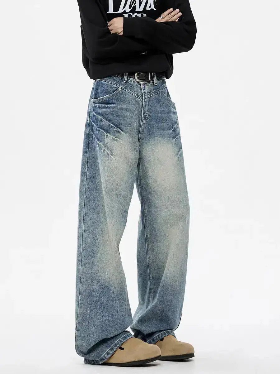 Japanese Brand Vintage washed light blue denim Size US 32 / EU 48 - 5 Thumbnail