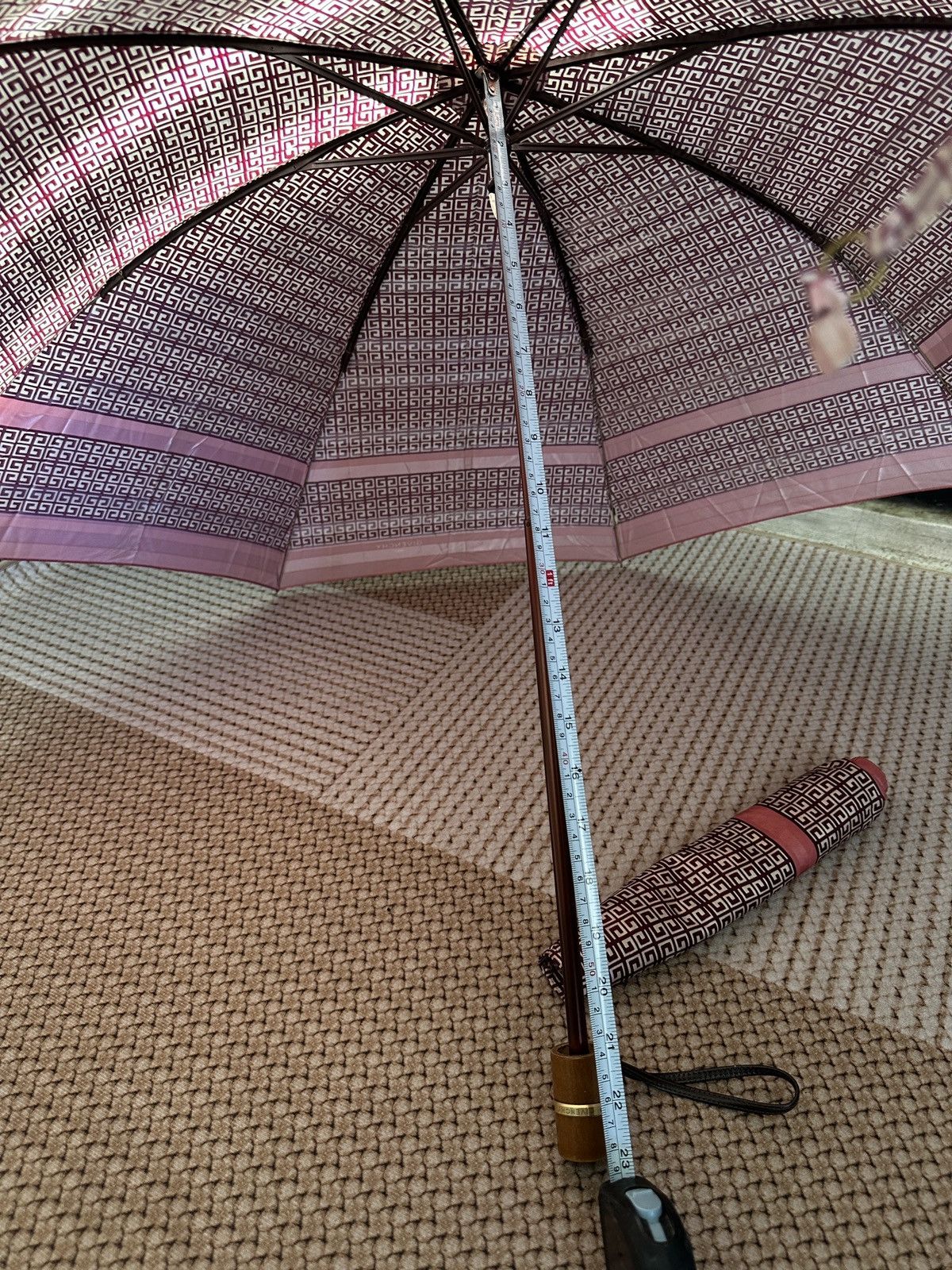 Givenchy Vintage 1980 Givenchy Monogram Logo Umbrella Size ONE SIZE - 15 Thumbnail