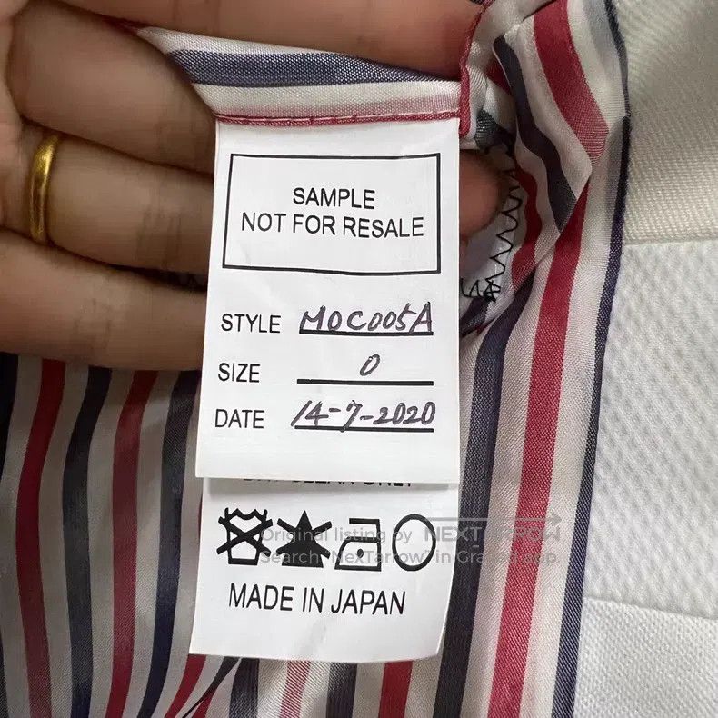 Thom Browne Thom Browne Color-blocked Plaid Overcoat Jacket Size US XS / EU 42 / 0 - 4 Thumbnail