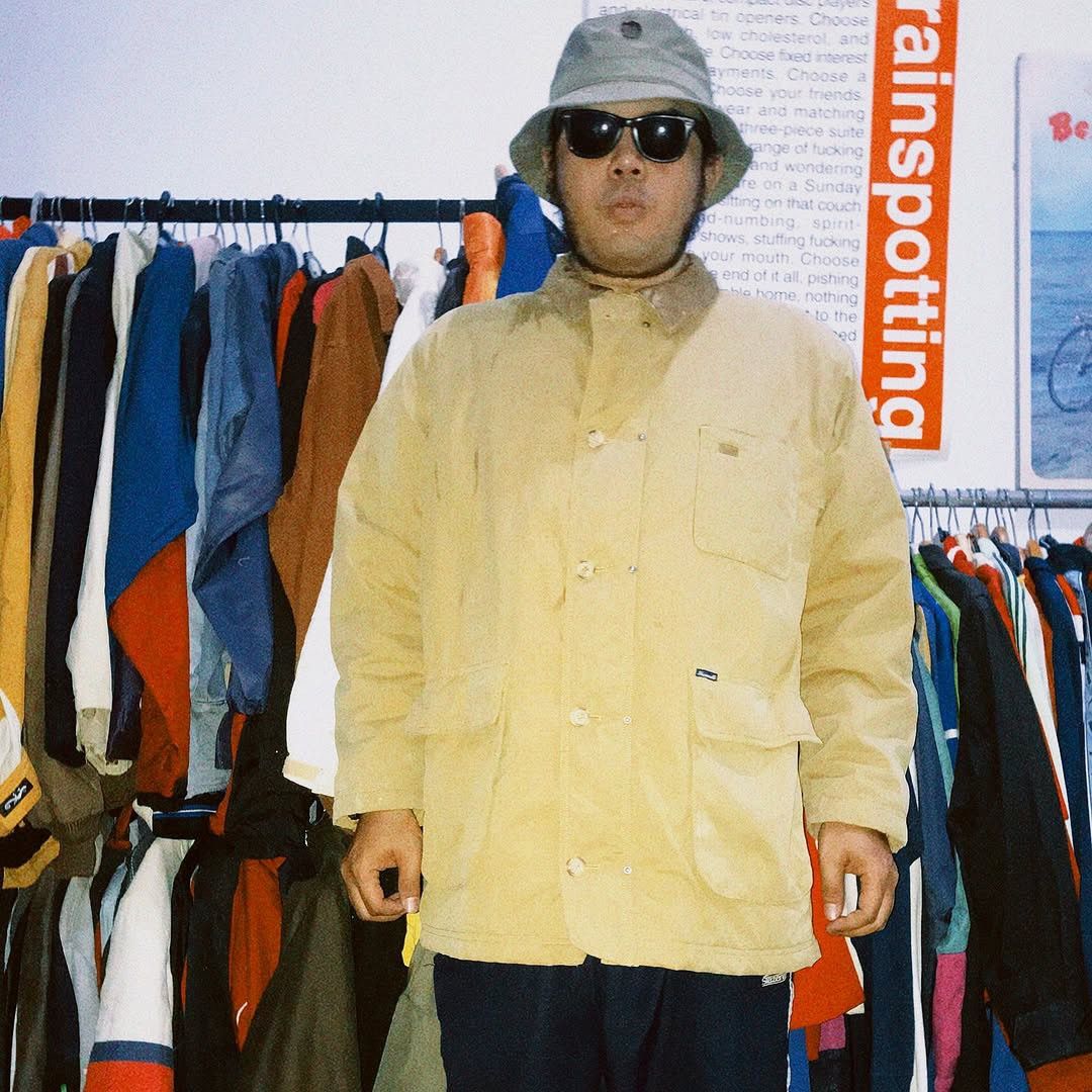 Designer × Faconnable Vintage Faconnable hunting jacket Big Pocket Full Zip musta Size US L / EU 52-54 / 3 - 16 Thumbnail