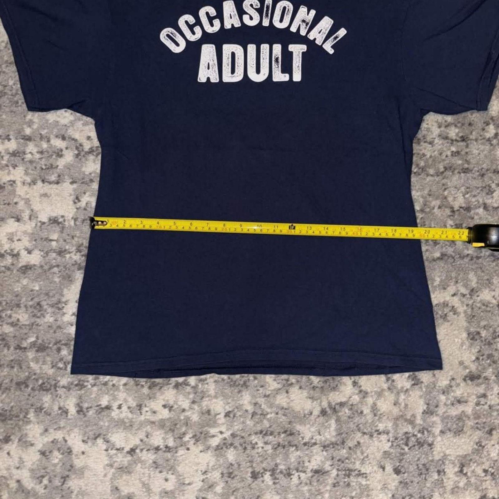American Apparel Y2K Occasional Adult Funny Text Shirt Size US M / EU 48-50 / 2 - 5 Thumbnail