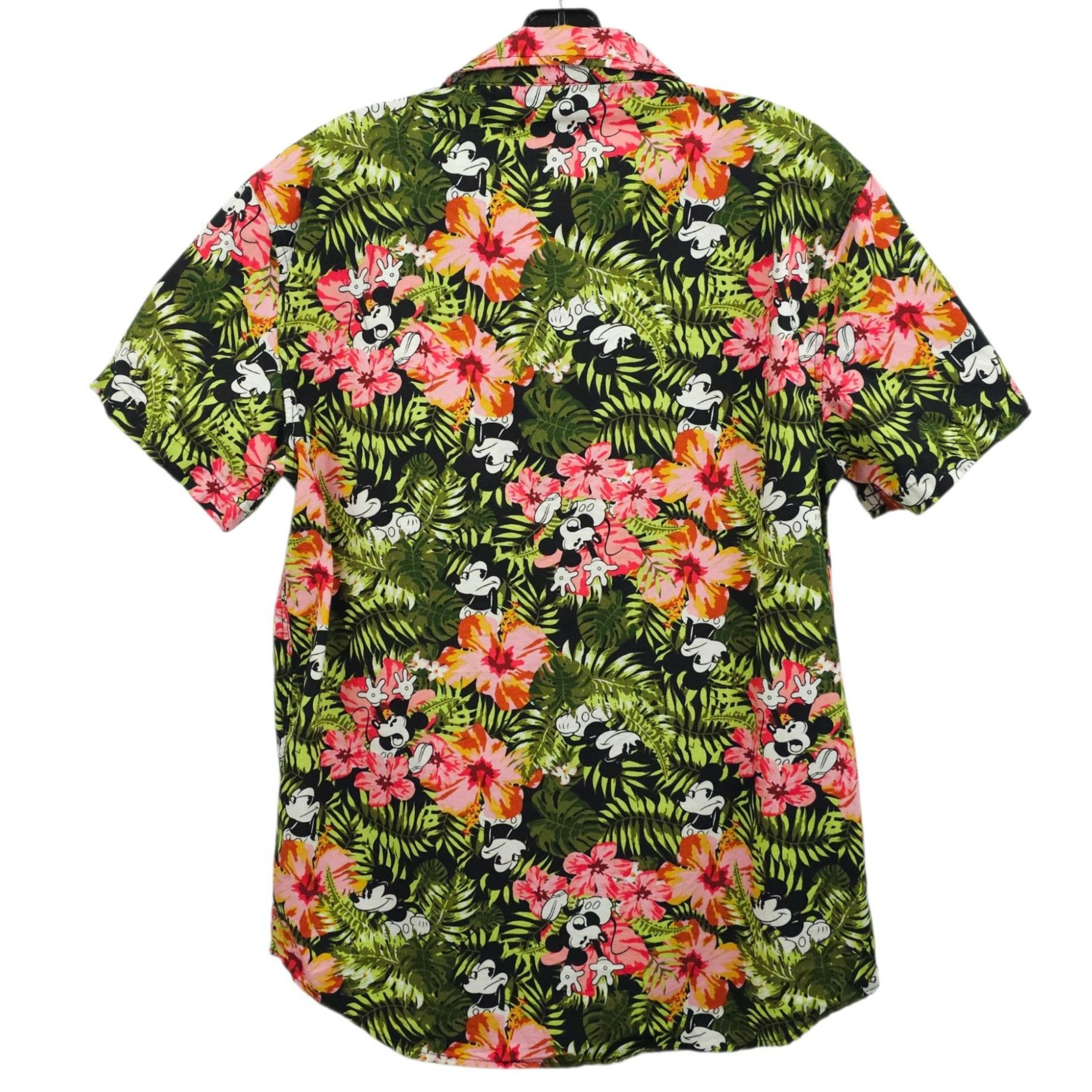 Disney Disney Mickey Mouse Button Down Shirt Small Tropical Floral Size US S / EU 44-46 / 1 - 3 Thumbnail