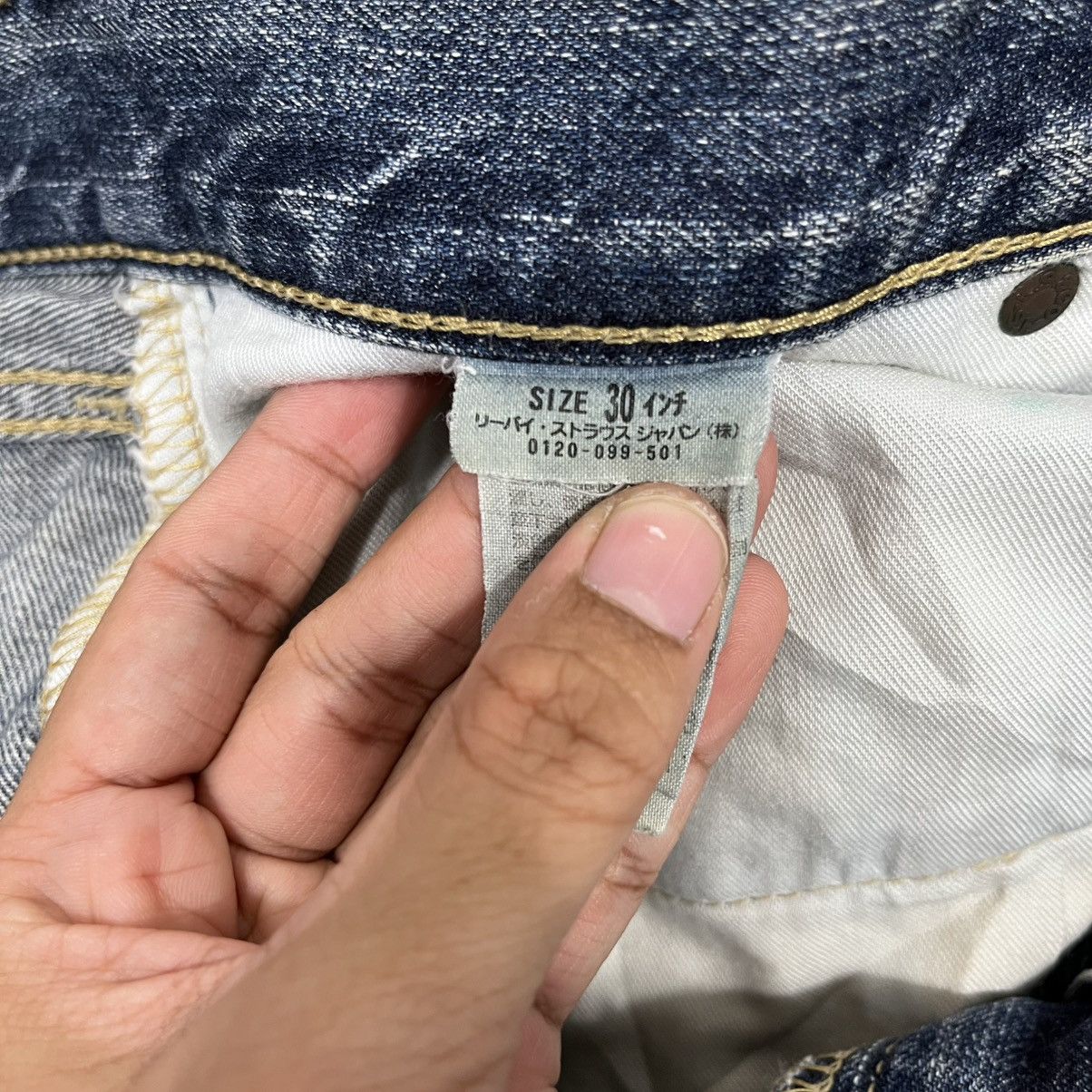 Levi's Vintage Y2k Levis Distressed denim Size US 30 / EU 46 - 20 Thumbnail