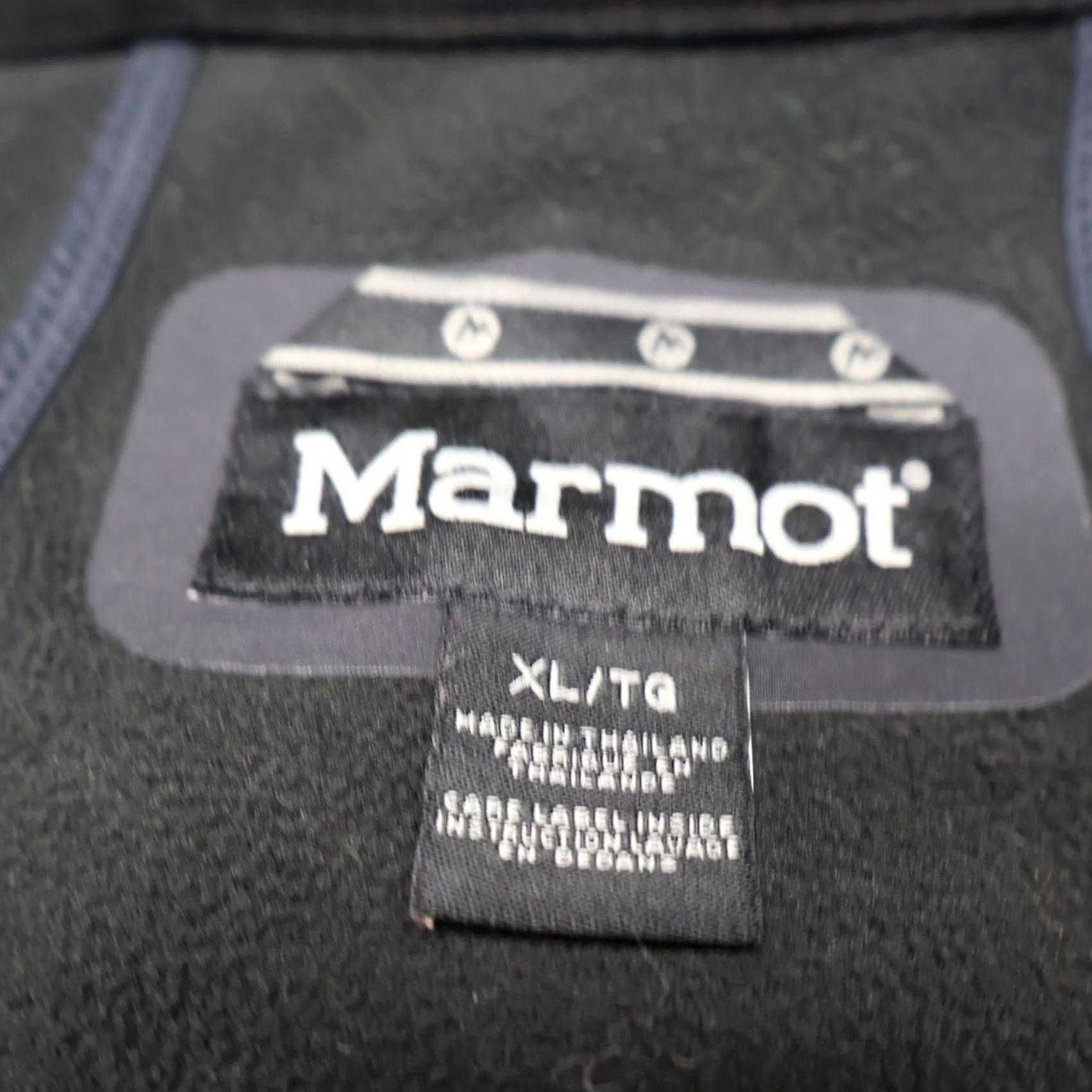 Marmot Marmot Jacket Mens XL Black Softshell Full Zip Fleece Lined Wind Rain Ski Hiking Size US XL / EU 56 / 4 - 6 Thumbnail