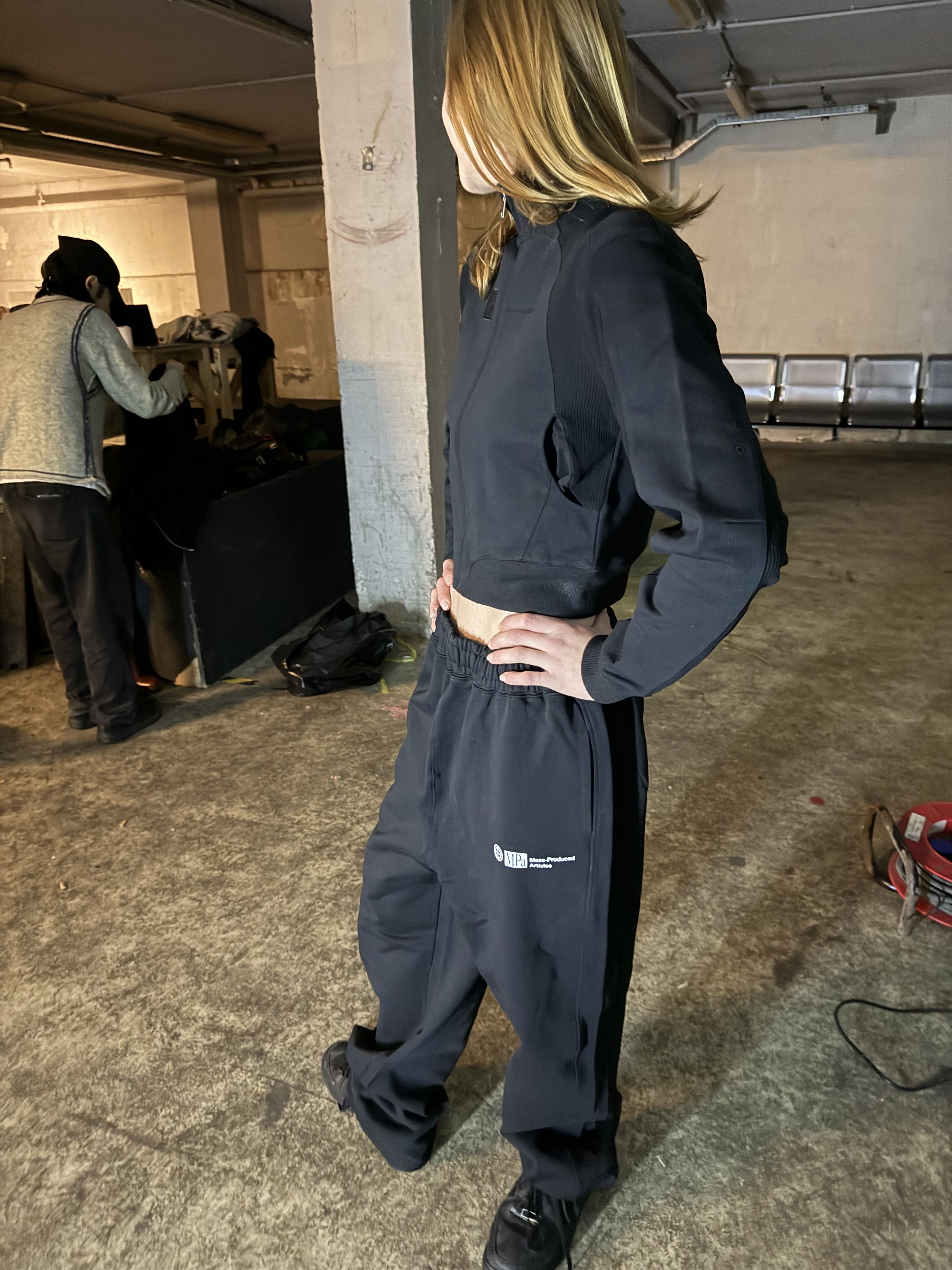 Other MPa CONTRAST SWEATPANTS (BLACK) , PLASTICPRODUCT Size US 31 - 1 Thumbnail