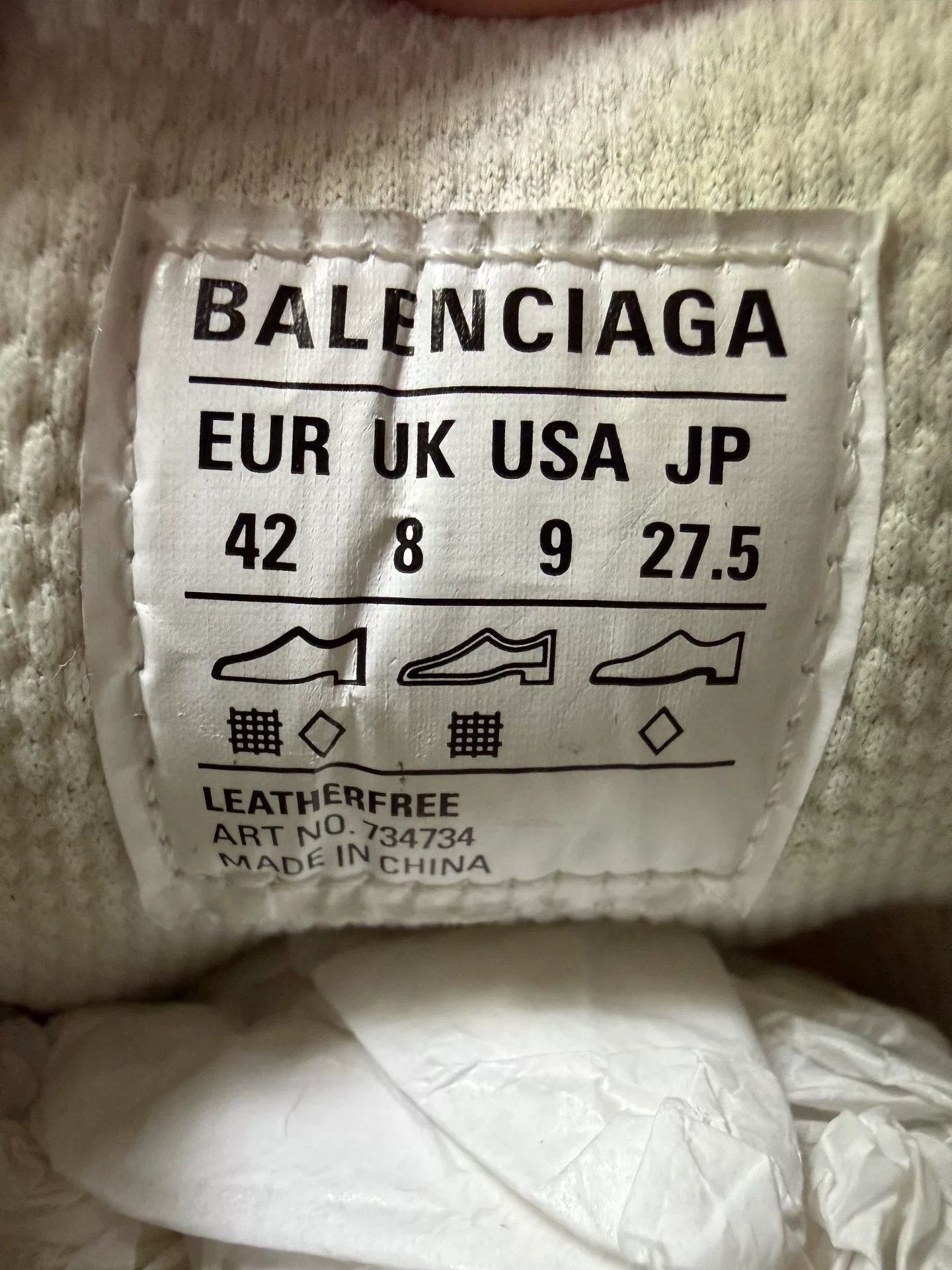 Balenciaga Balenciaga 3XL Champagne Gold Shoes Size US 9 / EU 42 - 7 Thumbnail