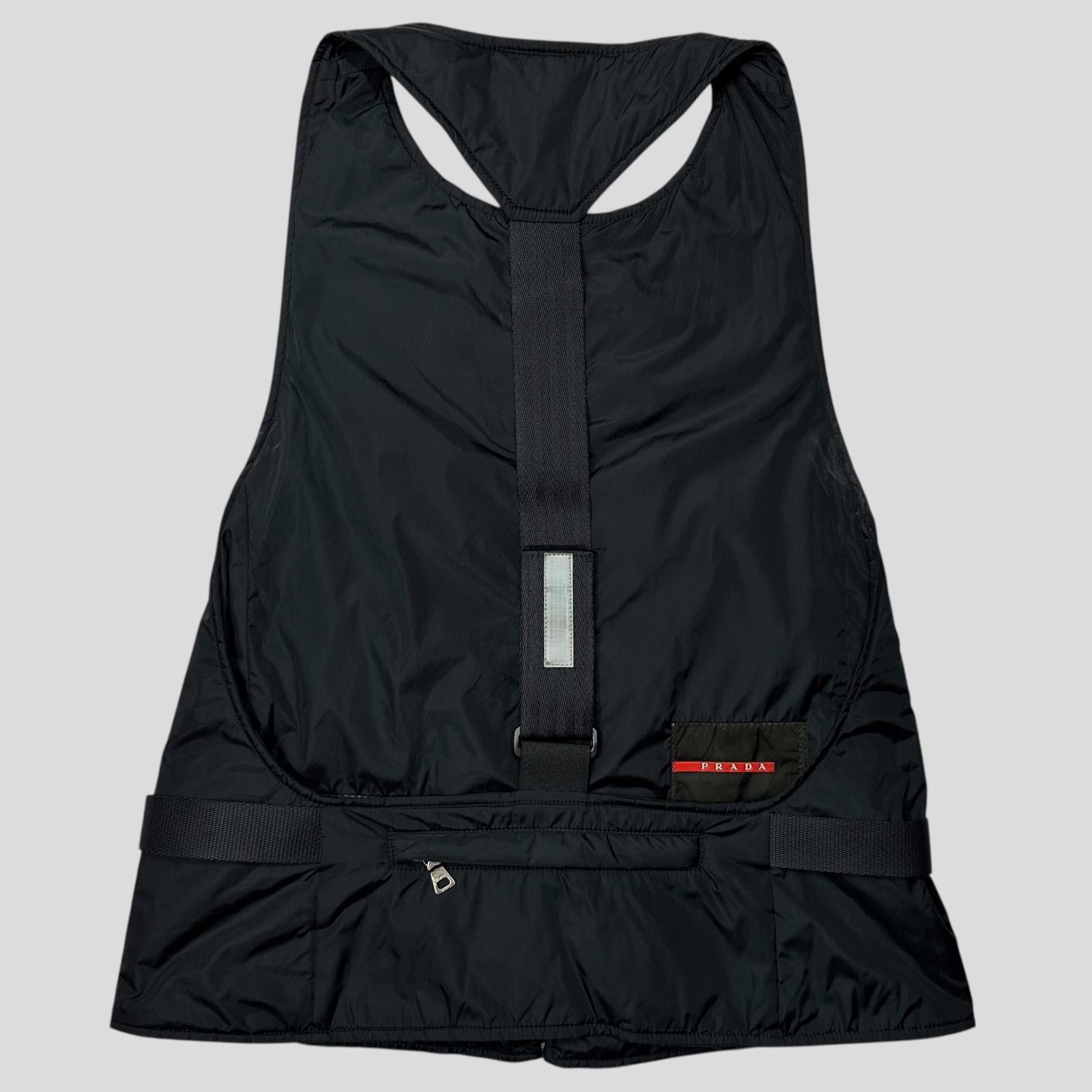 Prada Prada Sport 1999 Padded Nylon 3M Technical Stash Vest - IT42 Size S / US 4 / IT 40 - 4 Thumbnail