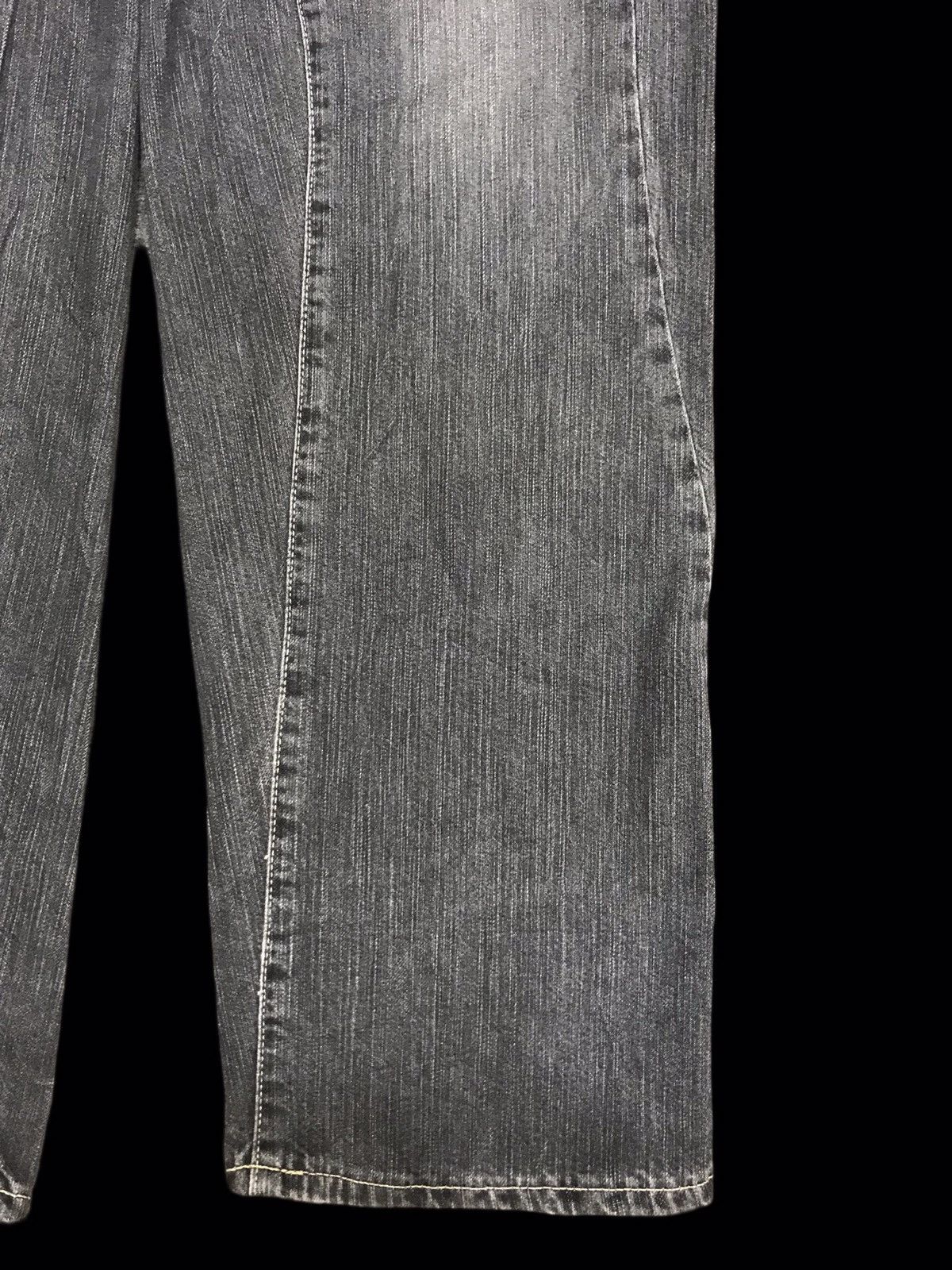 Edwin 💥BAGGY💥EDWIN FUNCTION WIDE BAGGY BLACK WASH AIR DENIM F383 Size US 32 / EU 48 - 8 Thumbnail