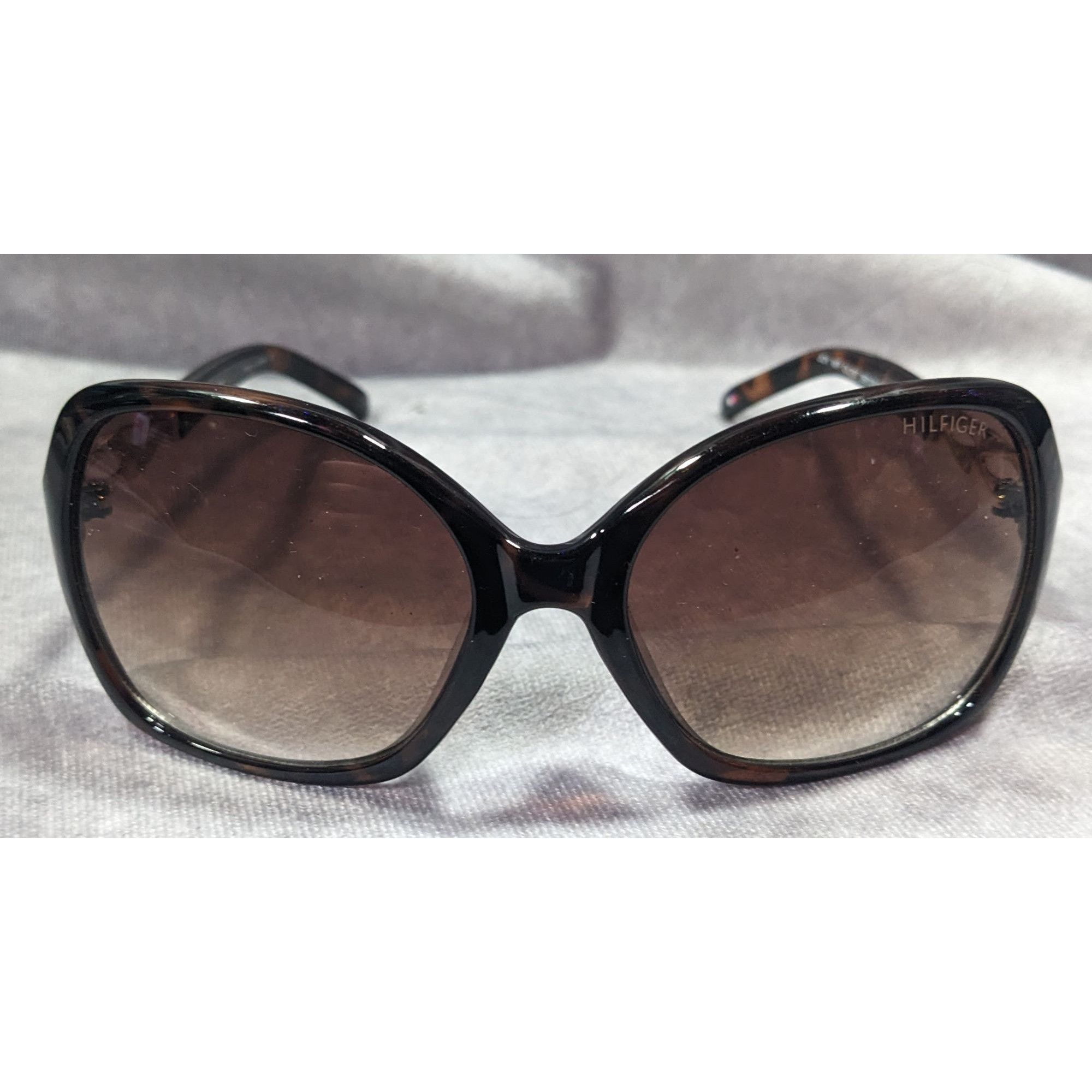 Tommy Hilfiger Tommy Hilfiger Preppy Joy WP Tortoise And Gold Twist Sungles Size ONE SIZE - 1 Thumbnail