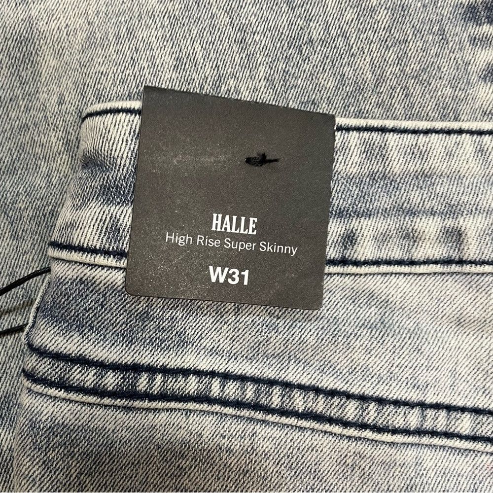 True Religion NWT New $159 True Religion HALLE HIGH RISE SKINNY JEAN Jean Size 31" - 9 Thumbnail