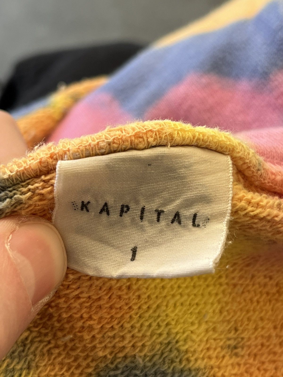 Kapital Kountry KAPITAL Surf Tie Die Hoodie Size 1 (small) Size US S / EU 44-46 / 1 - 10 Thumbnail