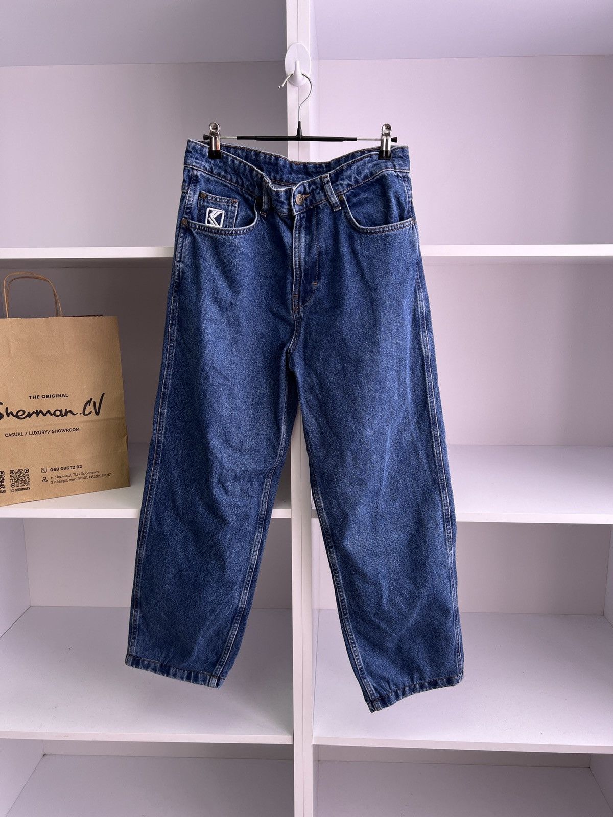 Karl Kani × Vintage Vintage Karl Kani Rap Denim Pants Size US 27 - 3 Thumbnail