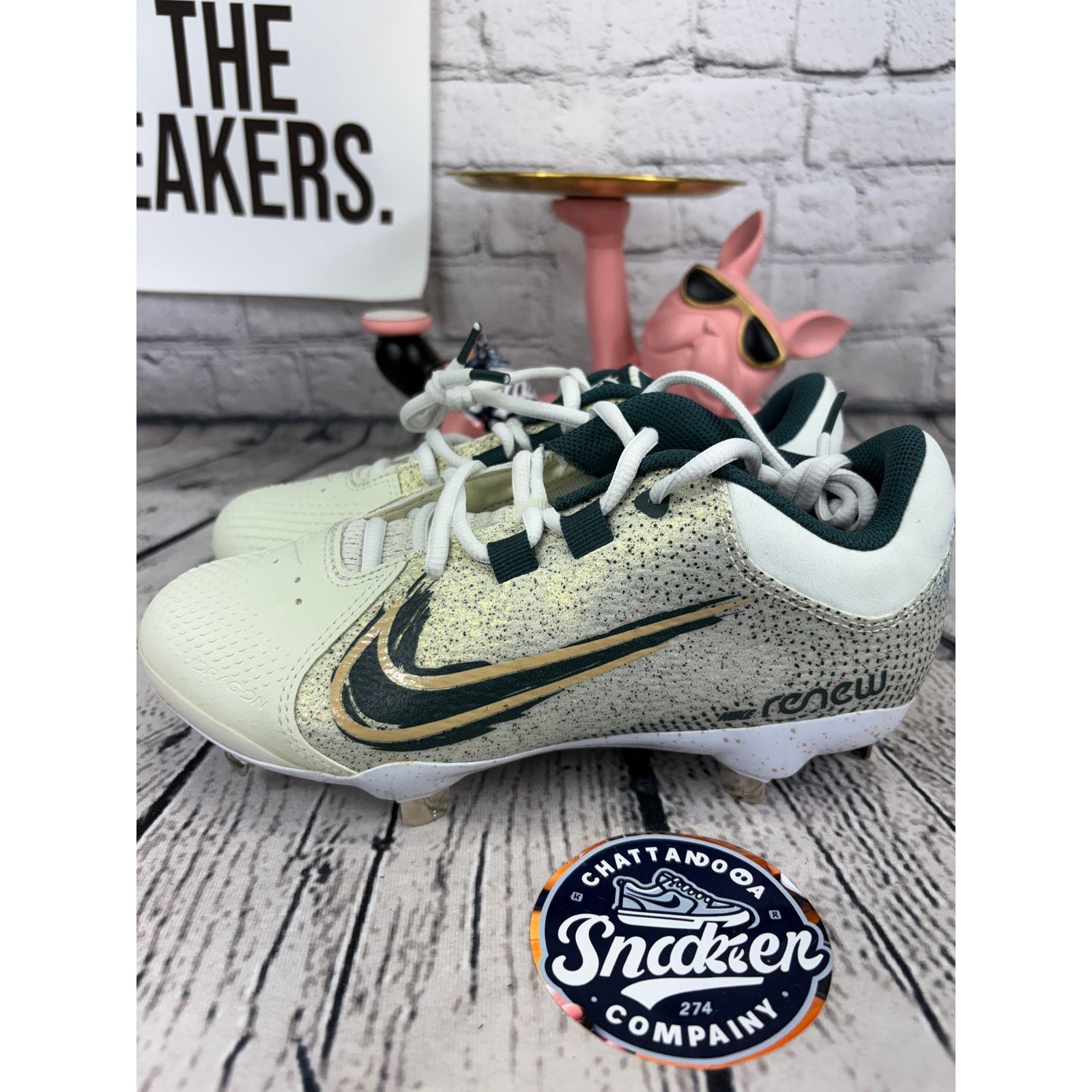 Nike Nike Hyperdiamond 4 Pro Metal Softball Cleats Womens 6.5 NEW Size US 6.5 / IT 36.5 - 3 Thumbnail