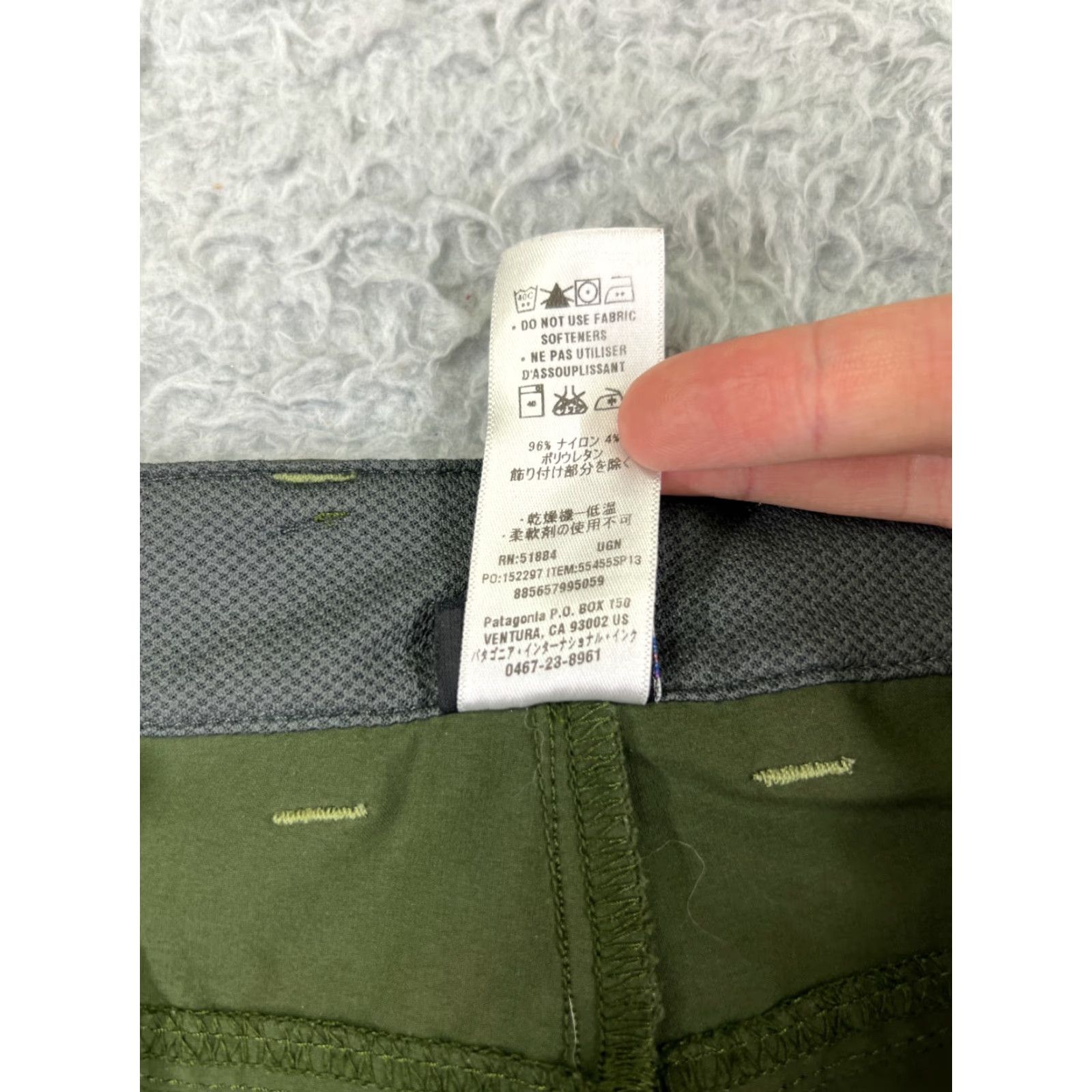 Patagonia Patagonia Pants Womens 8 Green Rock Capri Nylon Blend Hiking Capris 30x21 Men/Women? Size 30" / US 8 / IT 44 - 7 Thumbnail