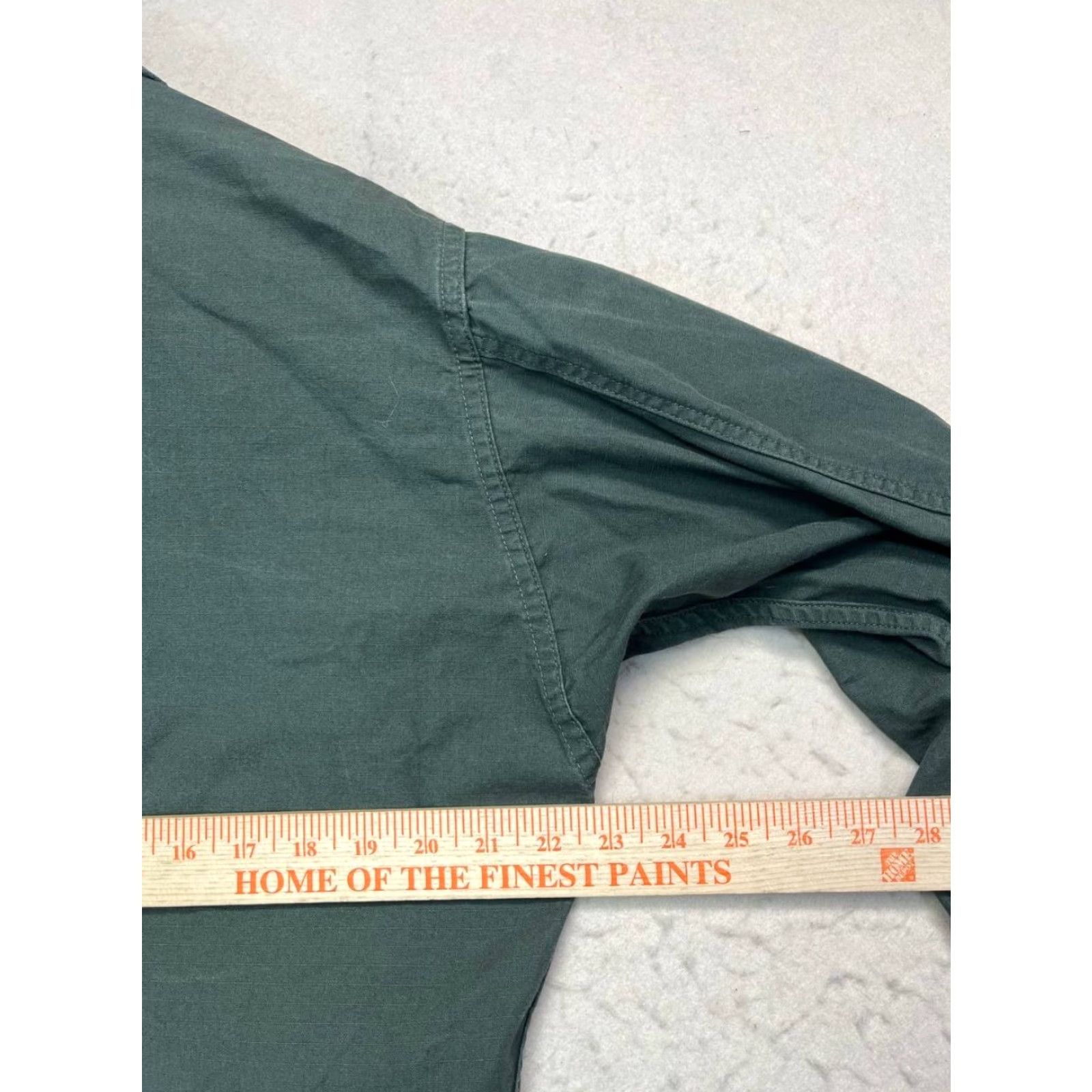 Vintage tru spec US.ARMY Military Green Button up Jacket Medium Regular Lightweight Shirt Men Military Jacket Army Mens Medium Regular Green Size US M / EU 48-50 / 2 - 3 Thumbnail
