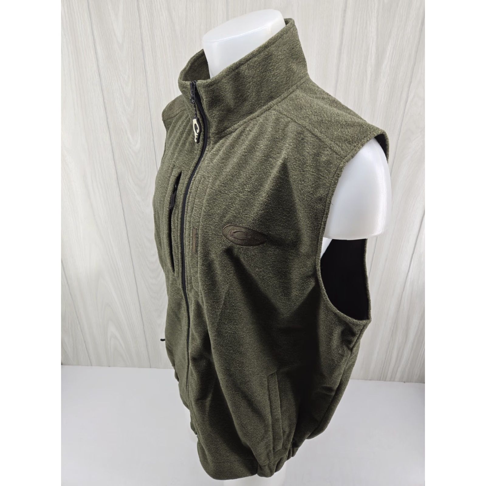Vintage Drake Waterfowl Jacket Vest Mens 2XL Green Outdoor Windbreaker Hiking Casual Shirt Jacket Size US XXL / EU 58 / 5 - 4 Thumbnail