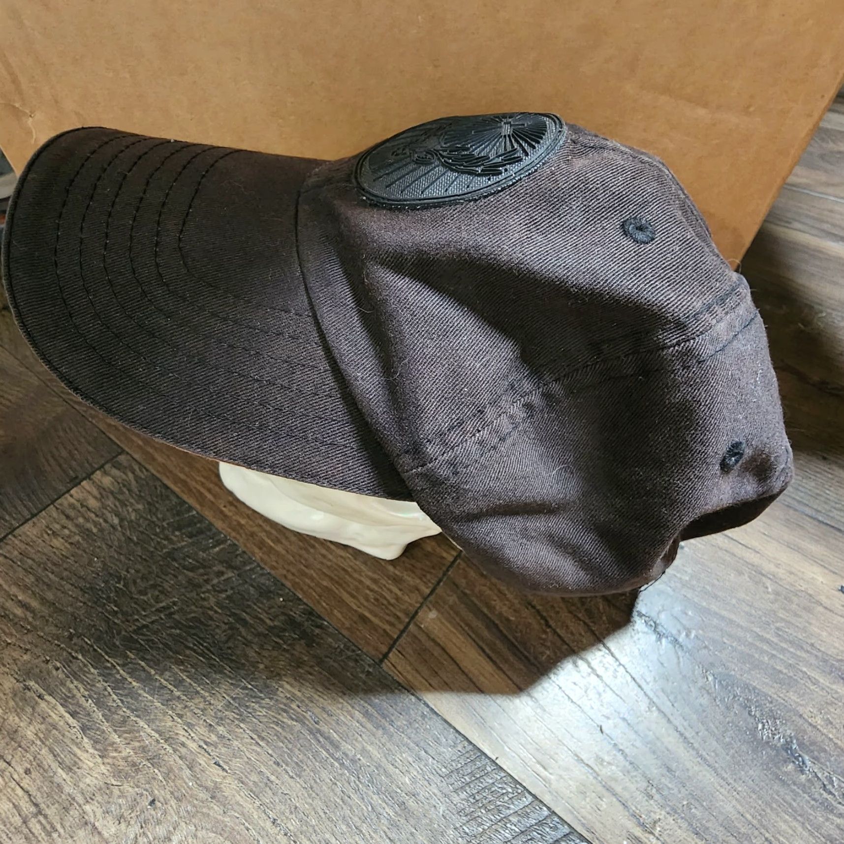 Logo 7 Jägermeister Hat Cap Black Cotton Logo Patch Strapback Adjustable Alcohol Mens Baseball Cap One Size Size ONE SIZE - 3 Thumbnail