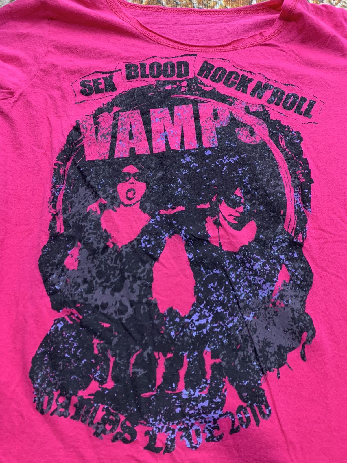 If Six Was Nine ❤️‍🔥BINDING OFFER❤️‍🔥VAMPS SEX BOOLD ROCK N’ROLL TEE Size US S / EU 44-46 / 1 - 2 Thumbnail