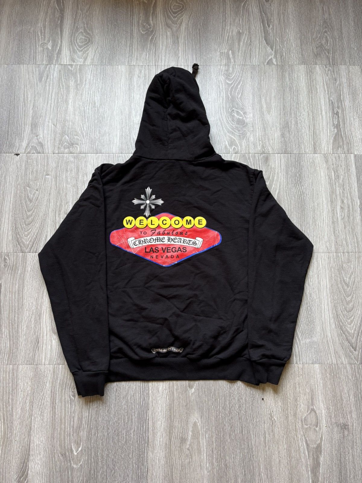 Chrome Hearts Chrome Hearts Welcome To Vegas Hoodie Black Size US M / EU 48-50 / 2 - 1 Thumbnail