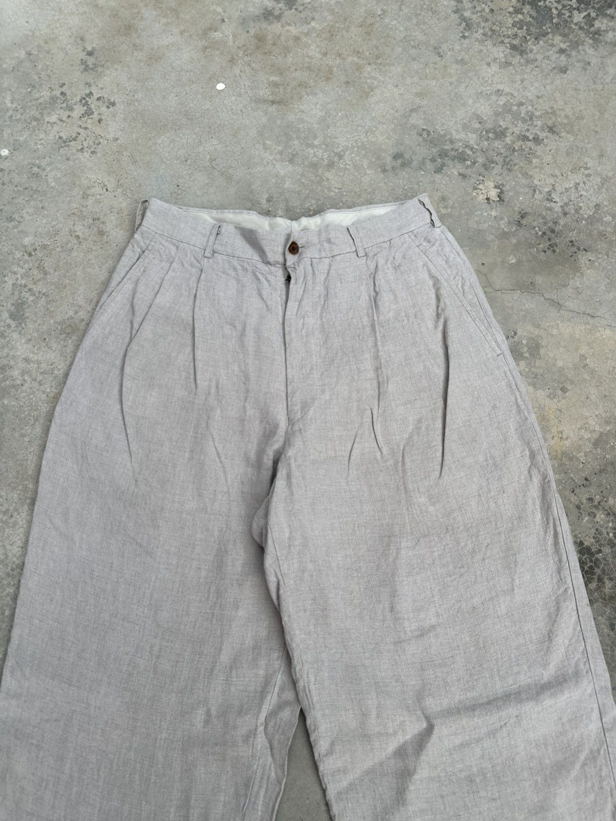 Comme des Garcons Homme Vintage Comme Des Garcons AD 1995 Linen Pant Size US 30 / EU 46 - 9 Thumbnail