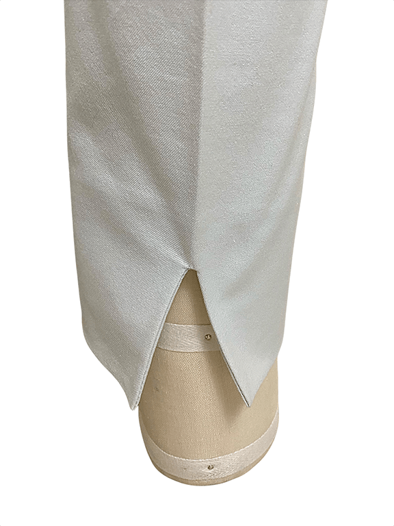 Piazza Sempione Stone tapered cigarette pant with waistband Size 30" / US 8 / IT 44 - 4 Thumbnail