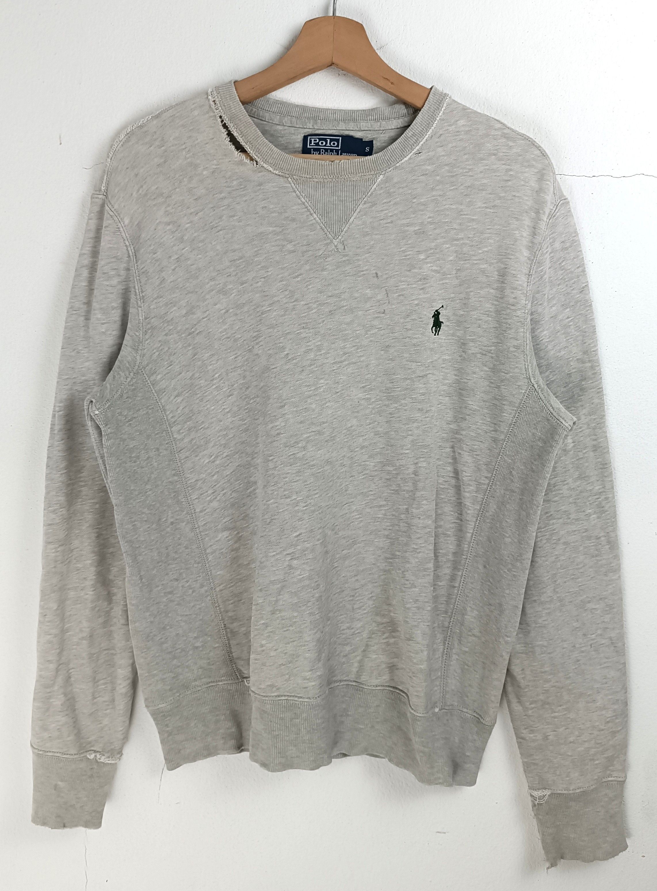 Polo Ralph Lauren THRASHED FADED VINTAGE 90s POLO RALPH LAUREN VERY RARE Size US S / EU 44-46 / 1 - 3 Thumbnail
