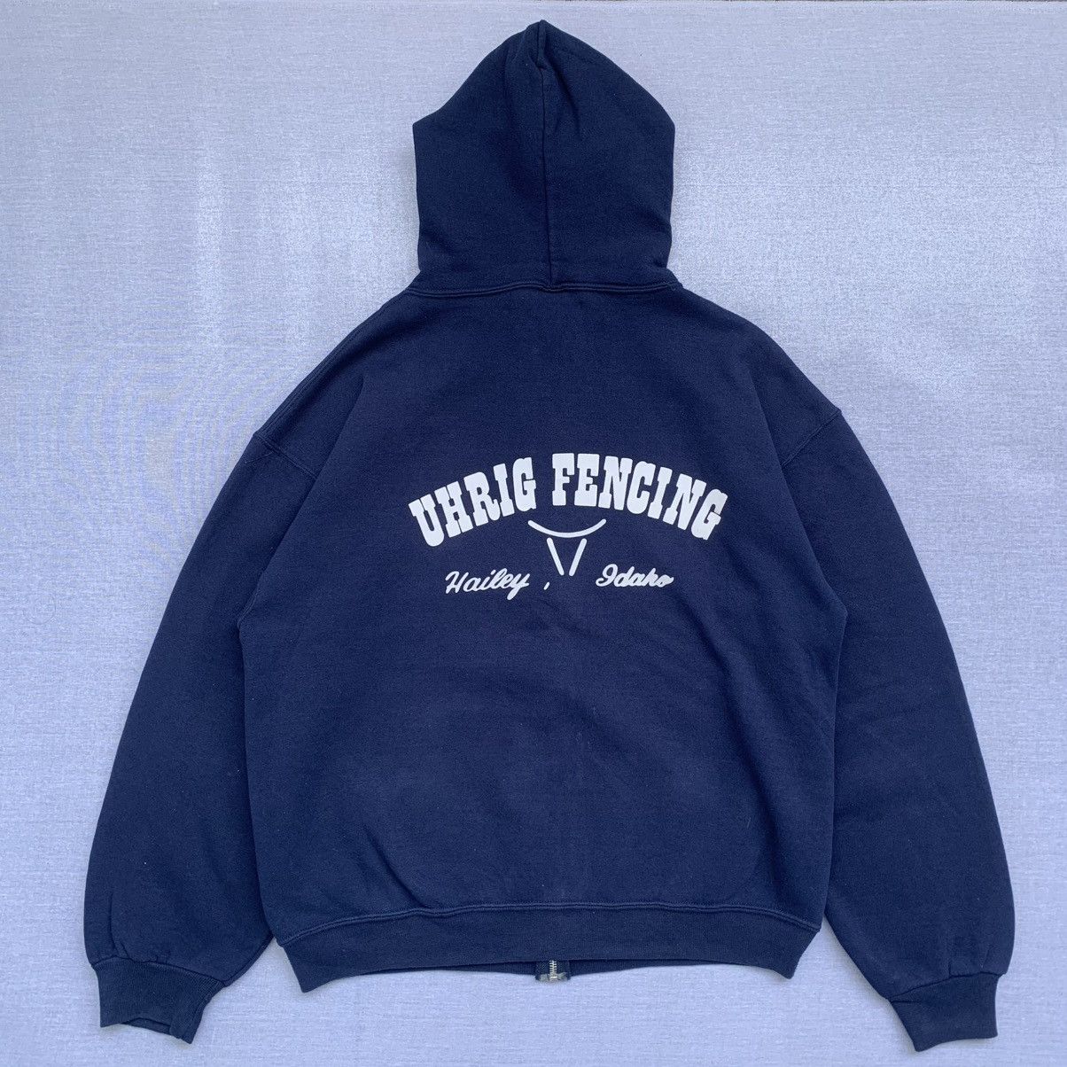 Russell Athletic × Vintage Vintage 00's Russell Athletic ziphoodie Size US L / EU 52-54 / 3 - 3 Thumbnail