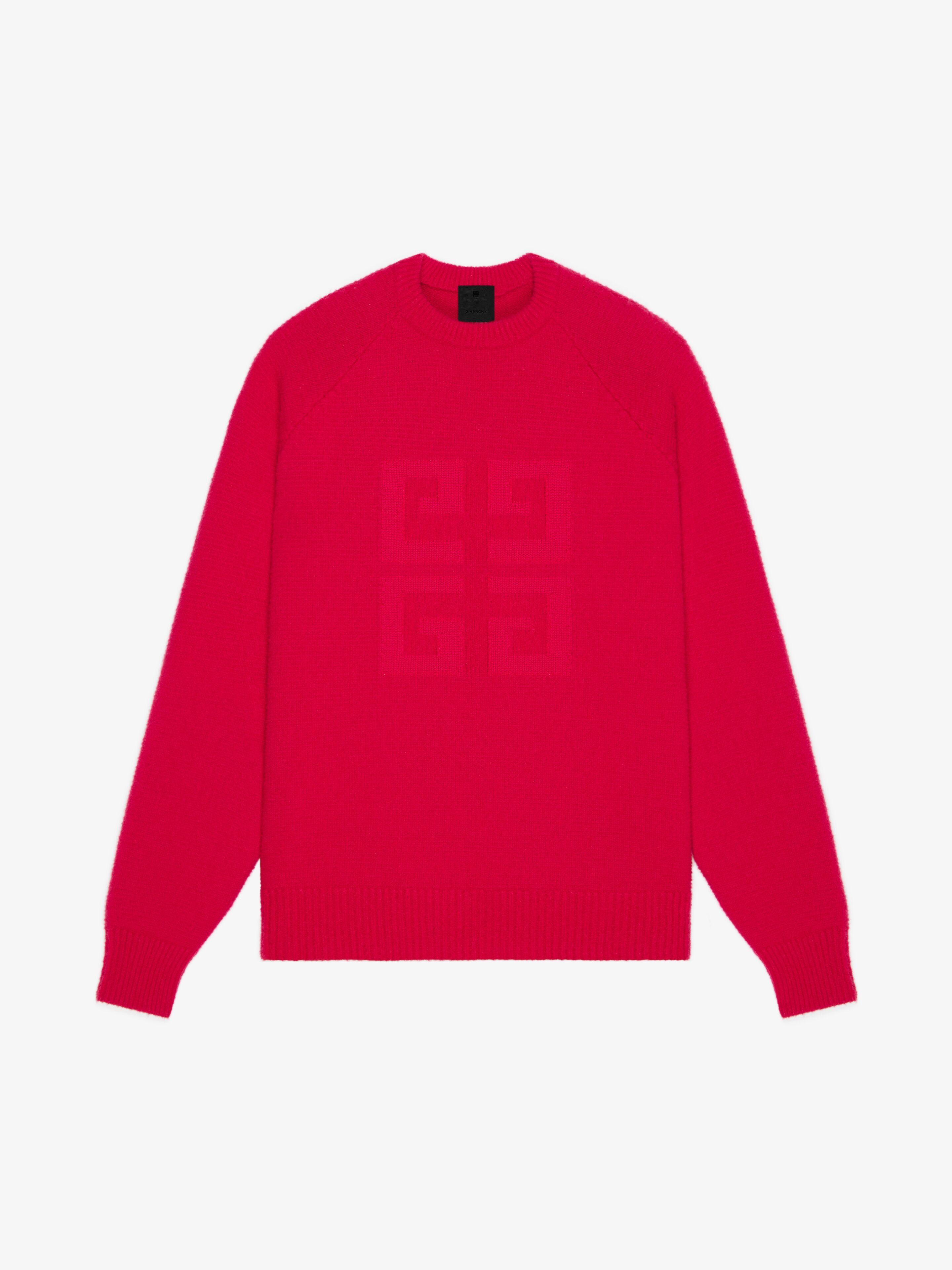 Givenchy o1srvl11e0225 4G Sweater in Red Size M / US 6-8 / IT 42-44 - 1 Thumbnail