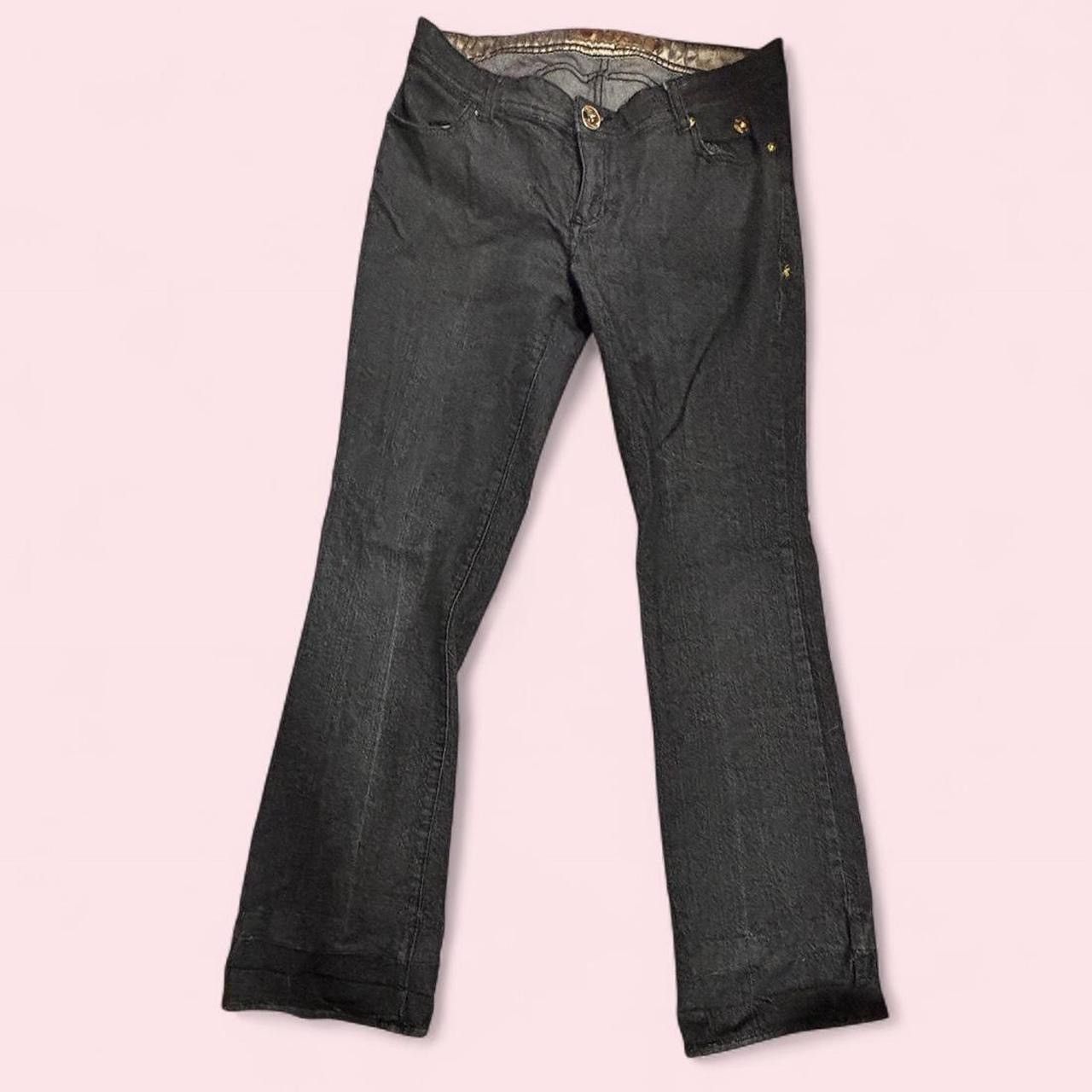 Other Vintage Apple Bottoms Black bootcut Jeans Size 30" / US 8 / IT 44 - 3 Thumbnail