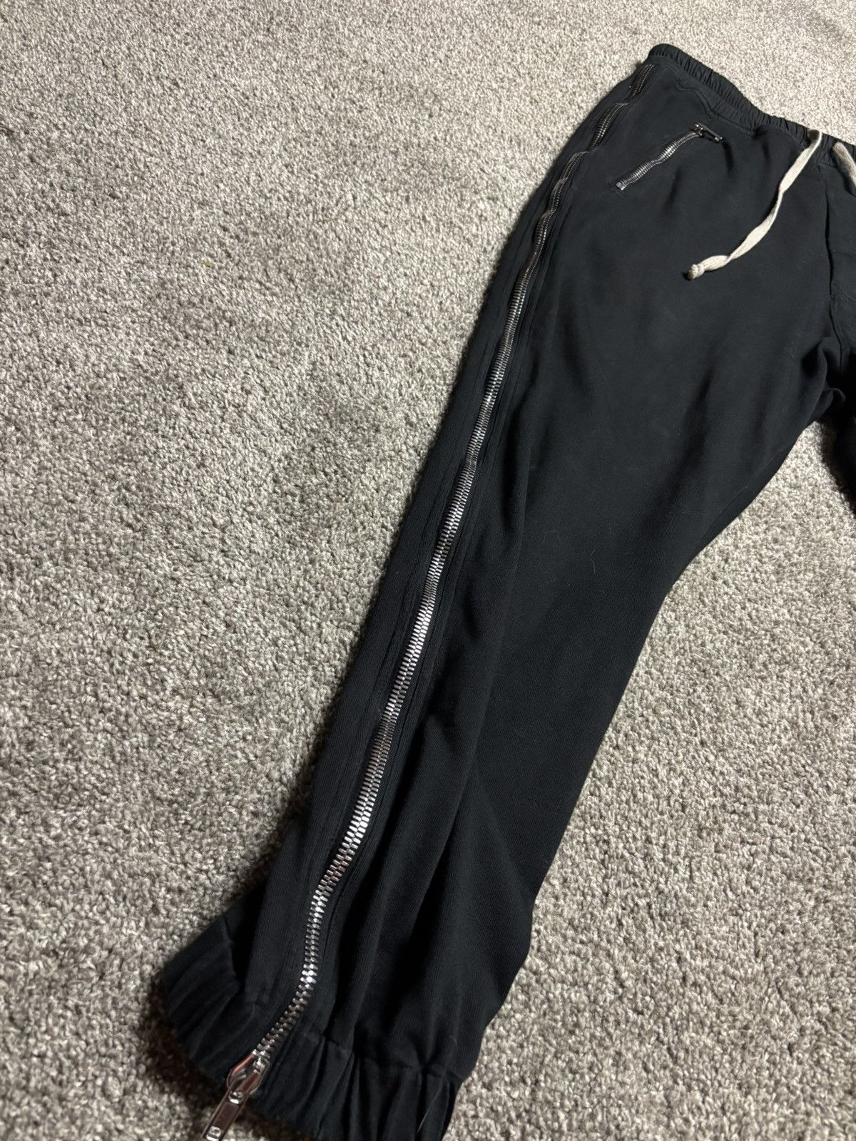 Rick Owens Rick Owens Tecuatl zipper sweatpants S/S’20 Size US 31 - 3 Thumbnail