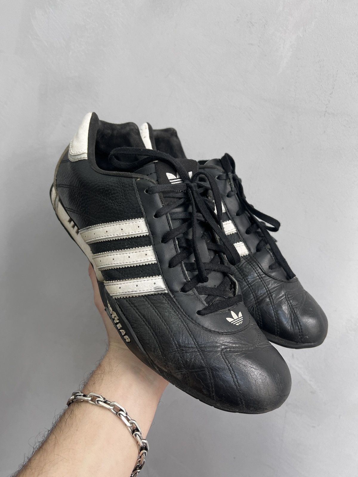 Adidas Vintage retro y-3 style Goodyear adidas sneakers Size US 11 / EU 44 - 9 Thumbnail