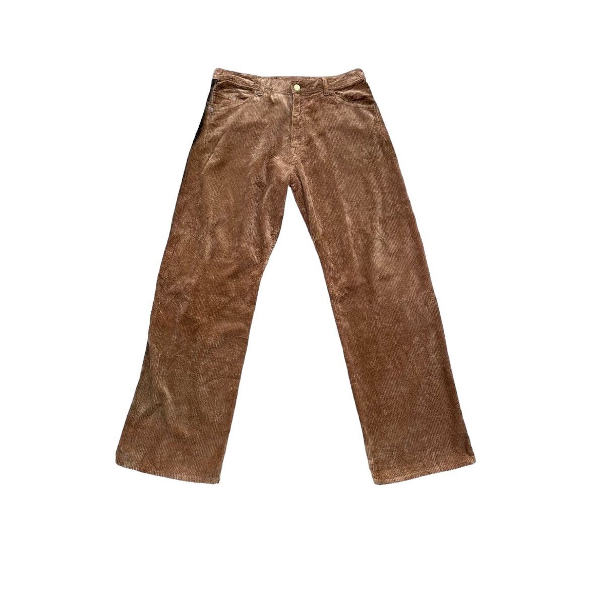 image of Very Atmos Coduroy Trousser in Brown, Men's (Size 34)