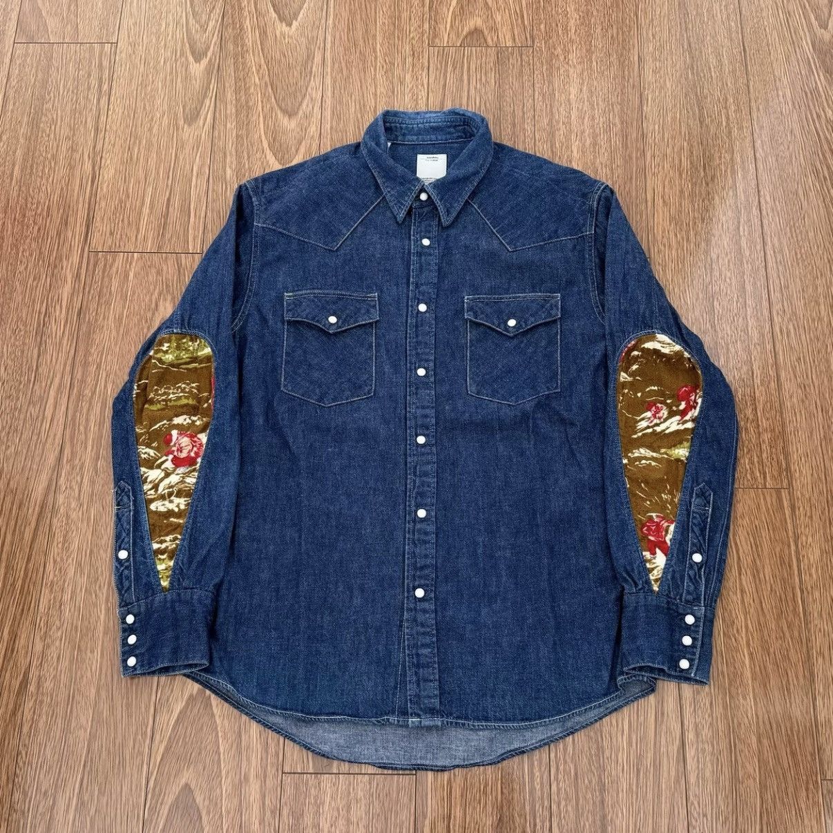 Visvim VISVIM 16SS Denim Teardrop Albacore Shirt One Wash (Climber) Size US M / EU 48-50 / 2 - 1 Thumbnail