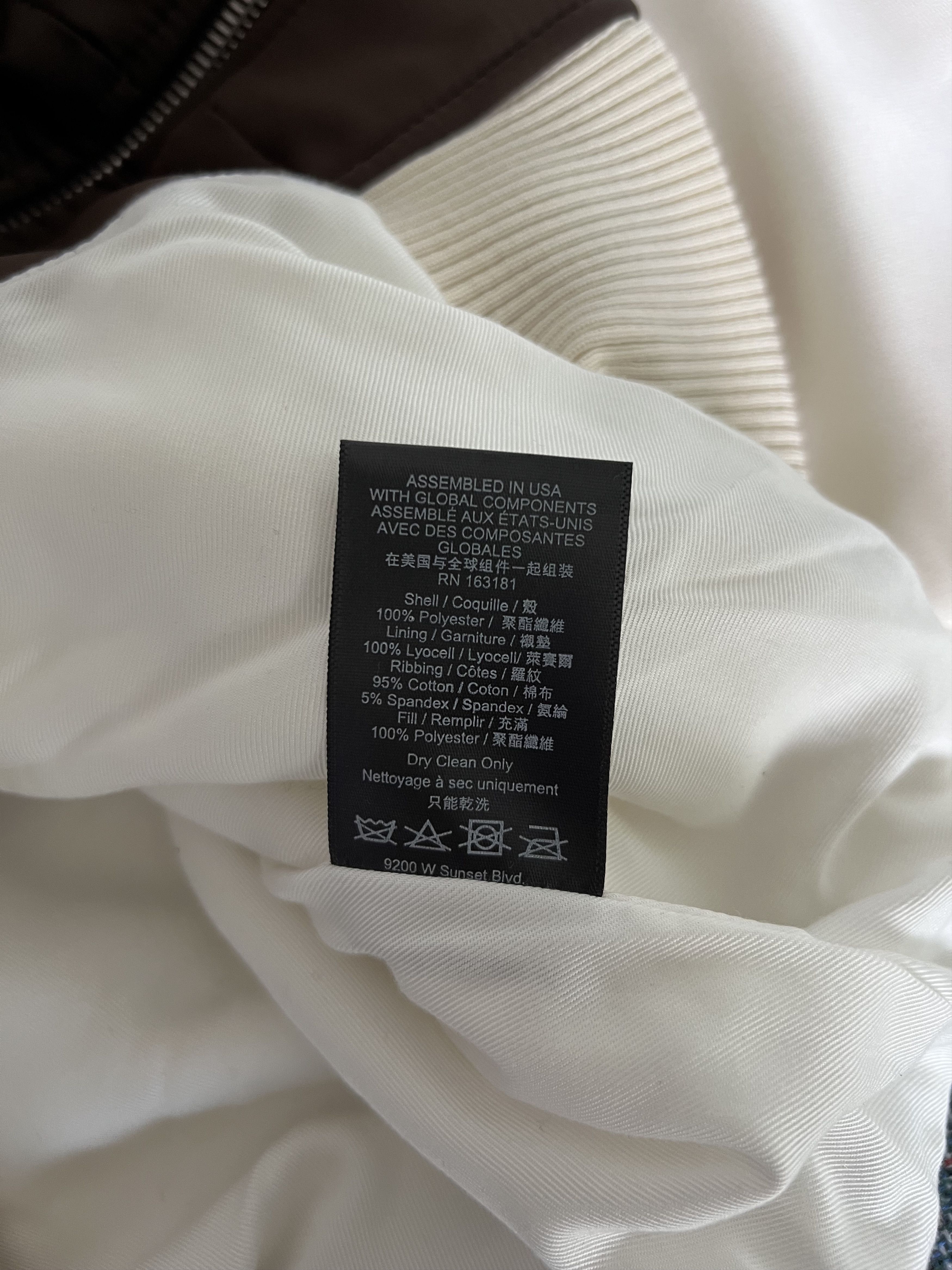 Rhude Rhude Crepe Satin Souvenir Jacket in Brown Size US M / EU 48-50 / 2 - 12 Thumbnail