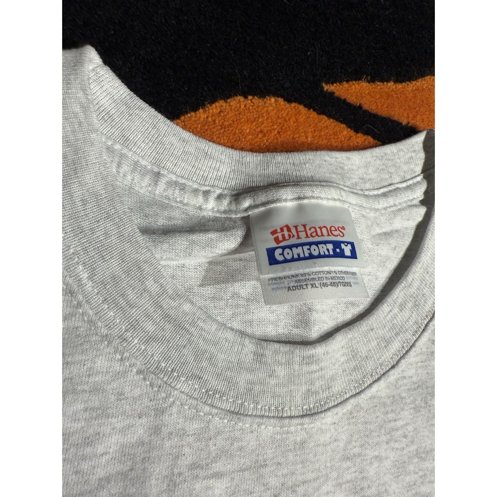 Vintage Don Rock Hand Printed Namaste MF F Cancer Shirt 1/12 Size US XL / EU 56 / 4 - 5 Thumbnail