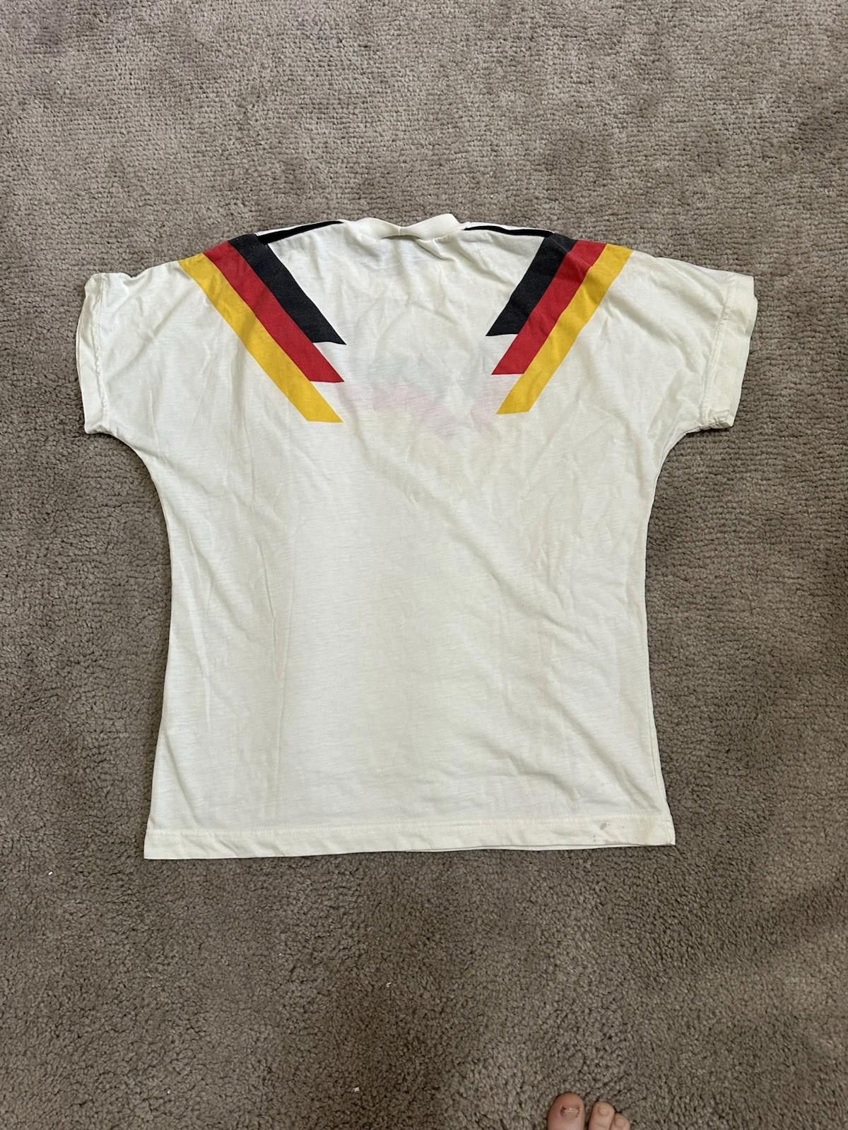 Adidas 80's Germany 1988 Adidas Soccer Jersey Football Shirt sz 176 Size US XS / EU 42 / 0 - 6 Thumbnail