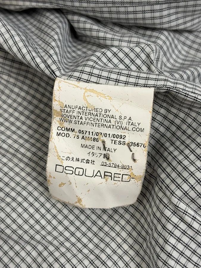 Dsquared2 AW2009 Dsquared2 Grey Wool Buttoned Officer Jacket Size M / US 6-8 / IT 42-44 - 14 Thumbnail