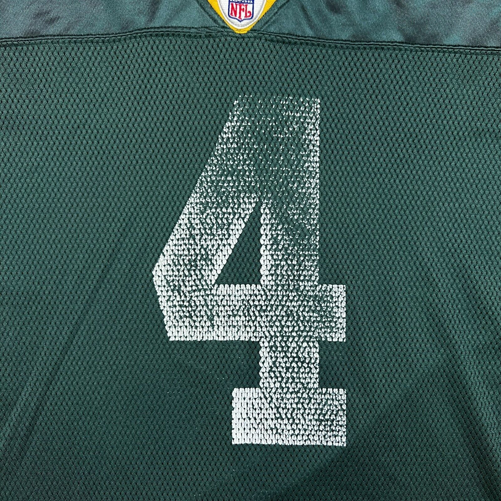 NFL × Reebok × Vintage Reebok Brett Favre Green Bay Packers NFL Jersey XL Football Size US XL / EU 56 / 4 - 6 Thumbnail